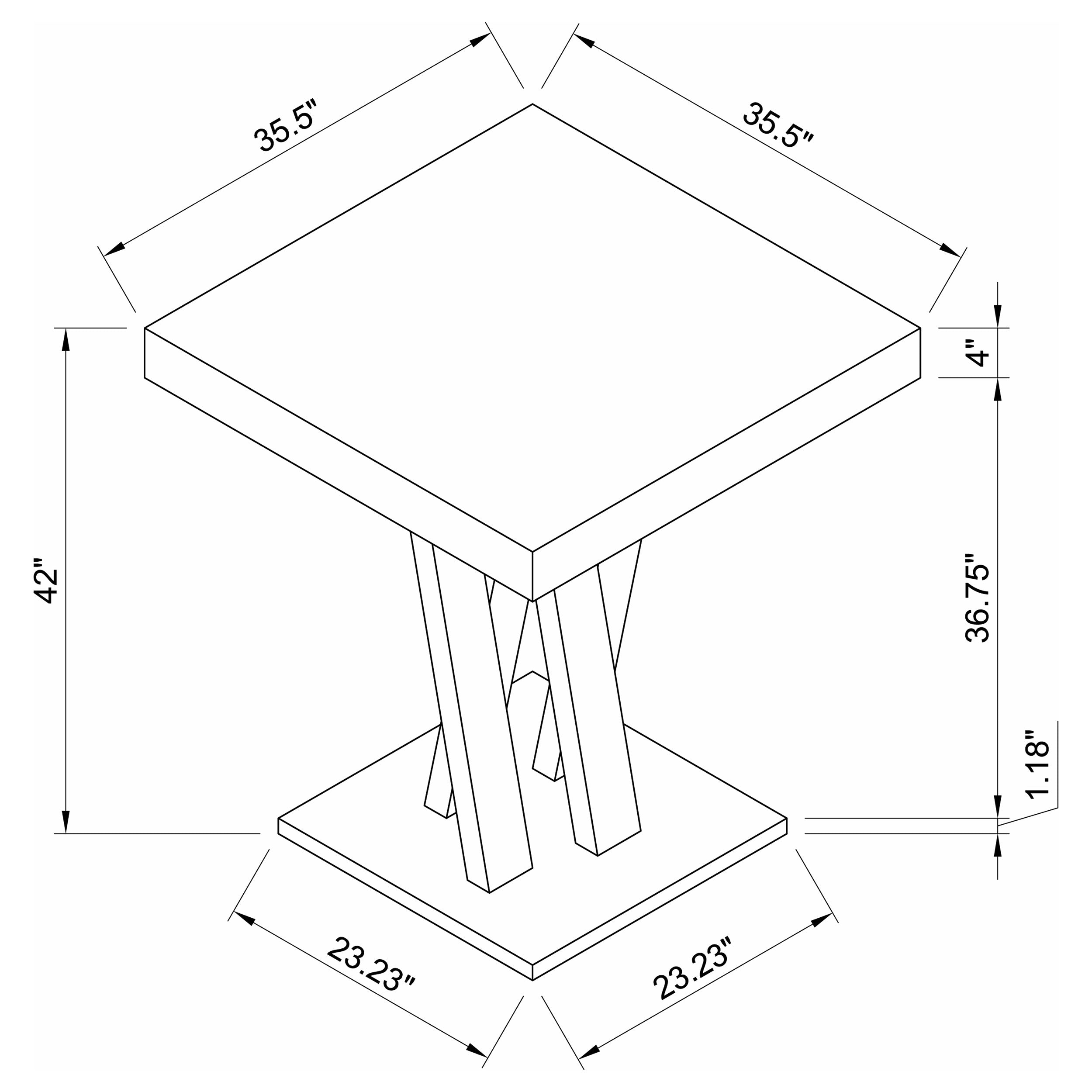 Freda Bar Table