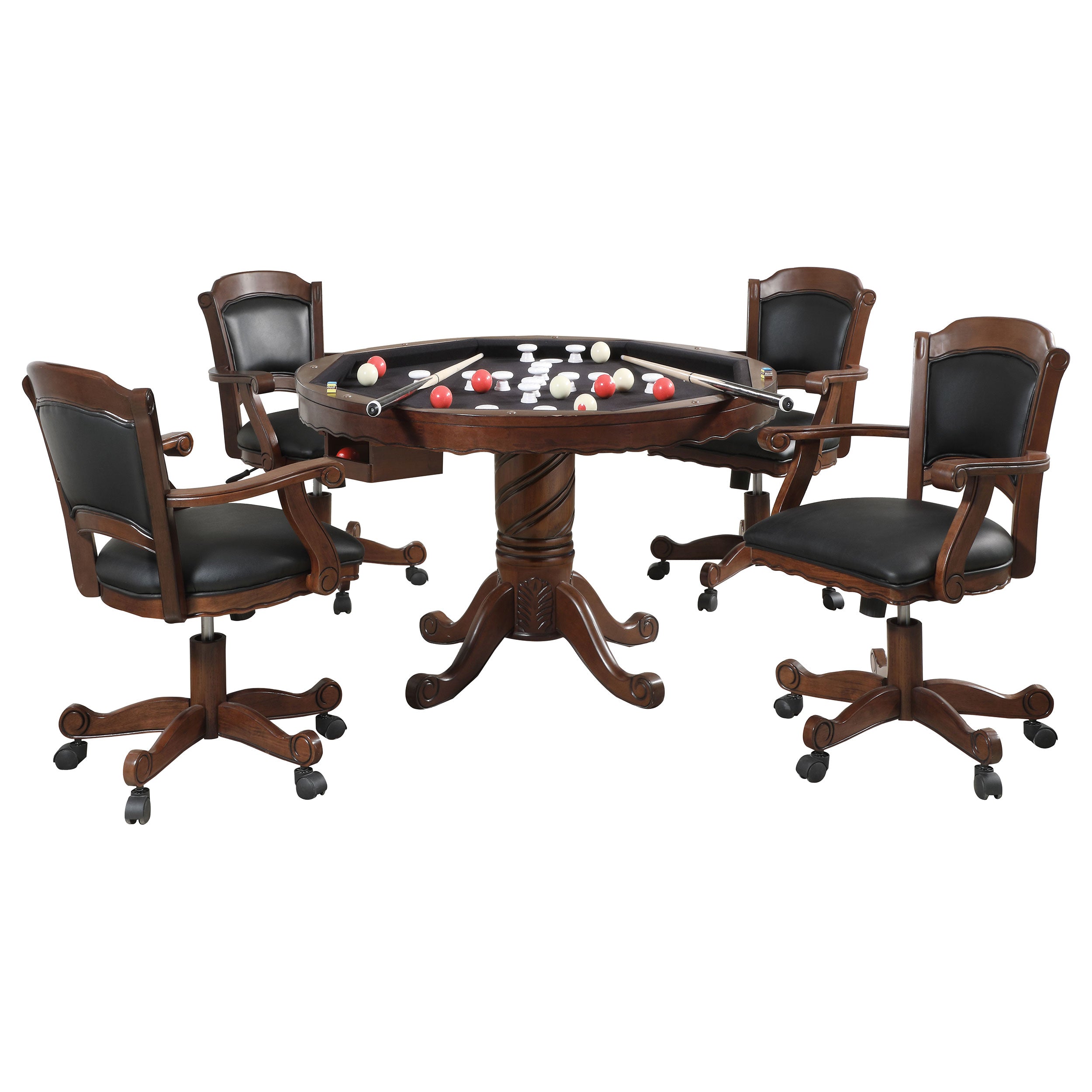 Turk 5 Pc Game Table Sets - Luxury Home Furniture (MI)