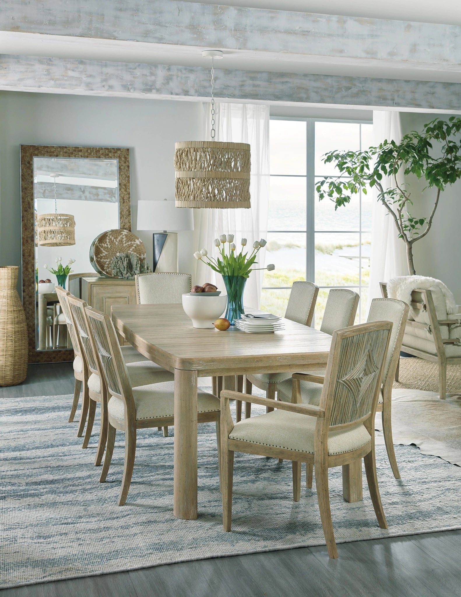Surfrider Carved Back Side Chair-2 per ctn/price ea