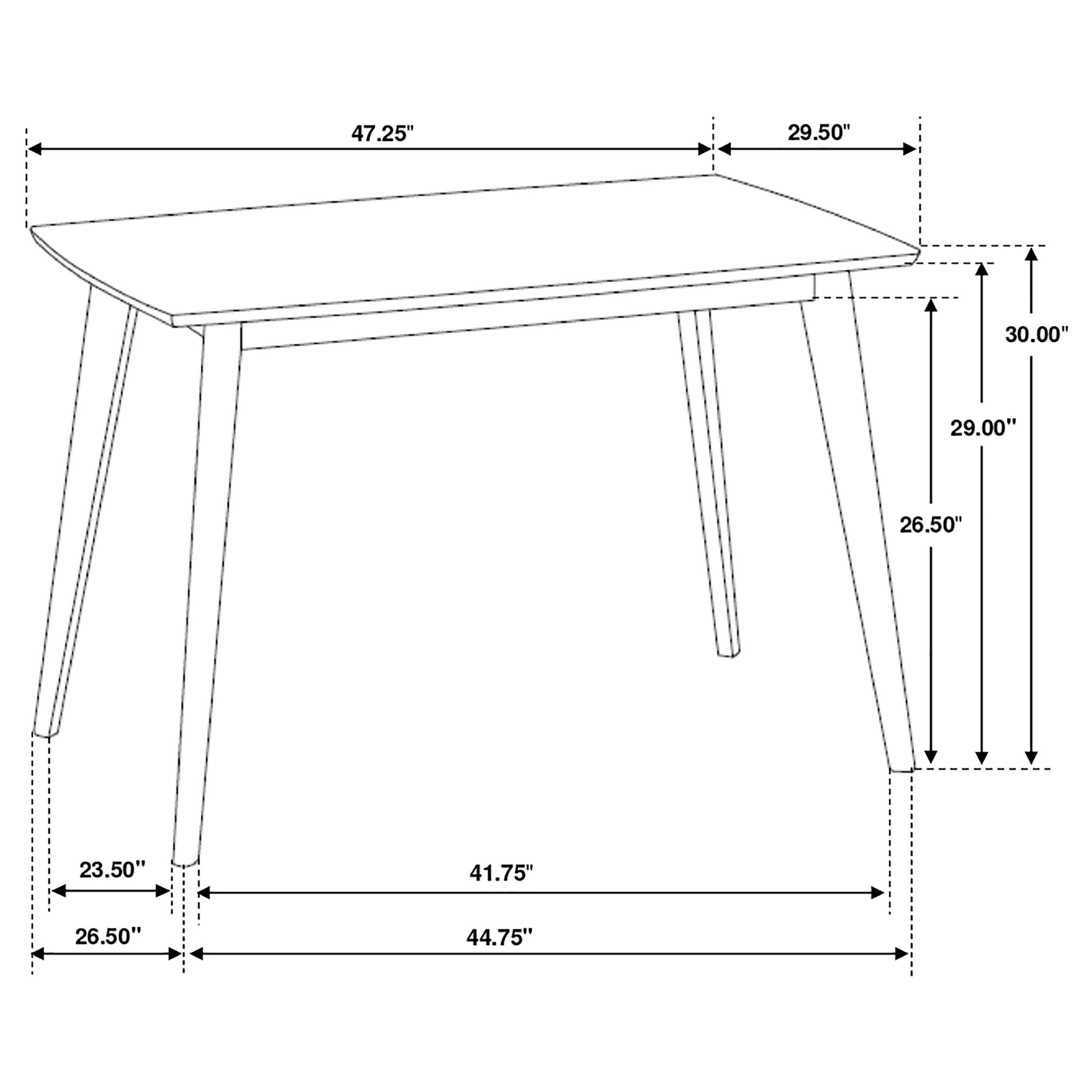 Kersey 5 Pc Dining Sets - Luxury Home Furniture (MI)