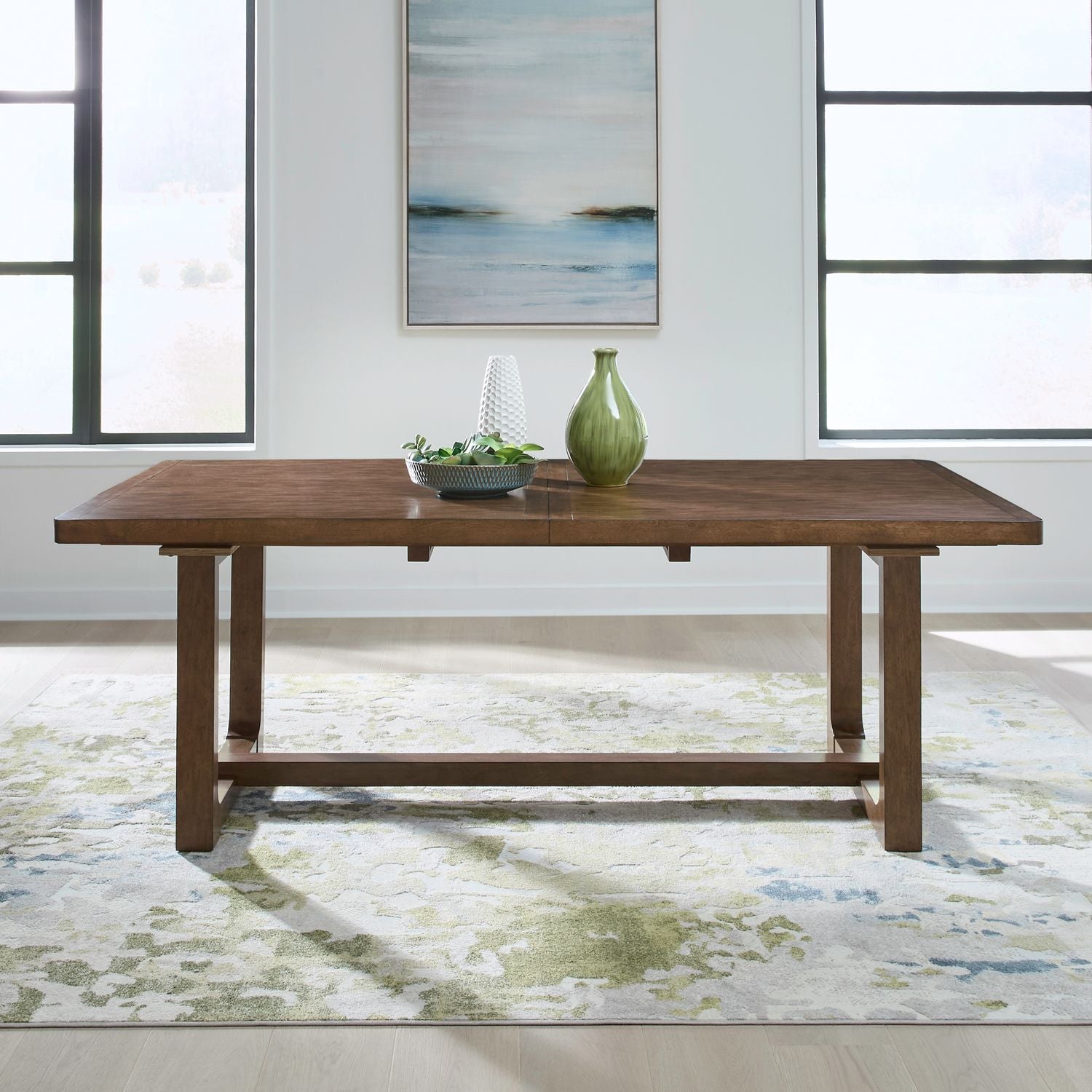 Harmony Trestle Table Set - Luxury Home Furniture (MI)