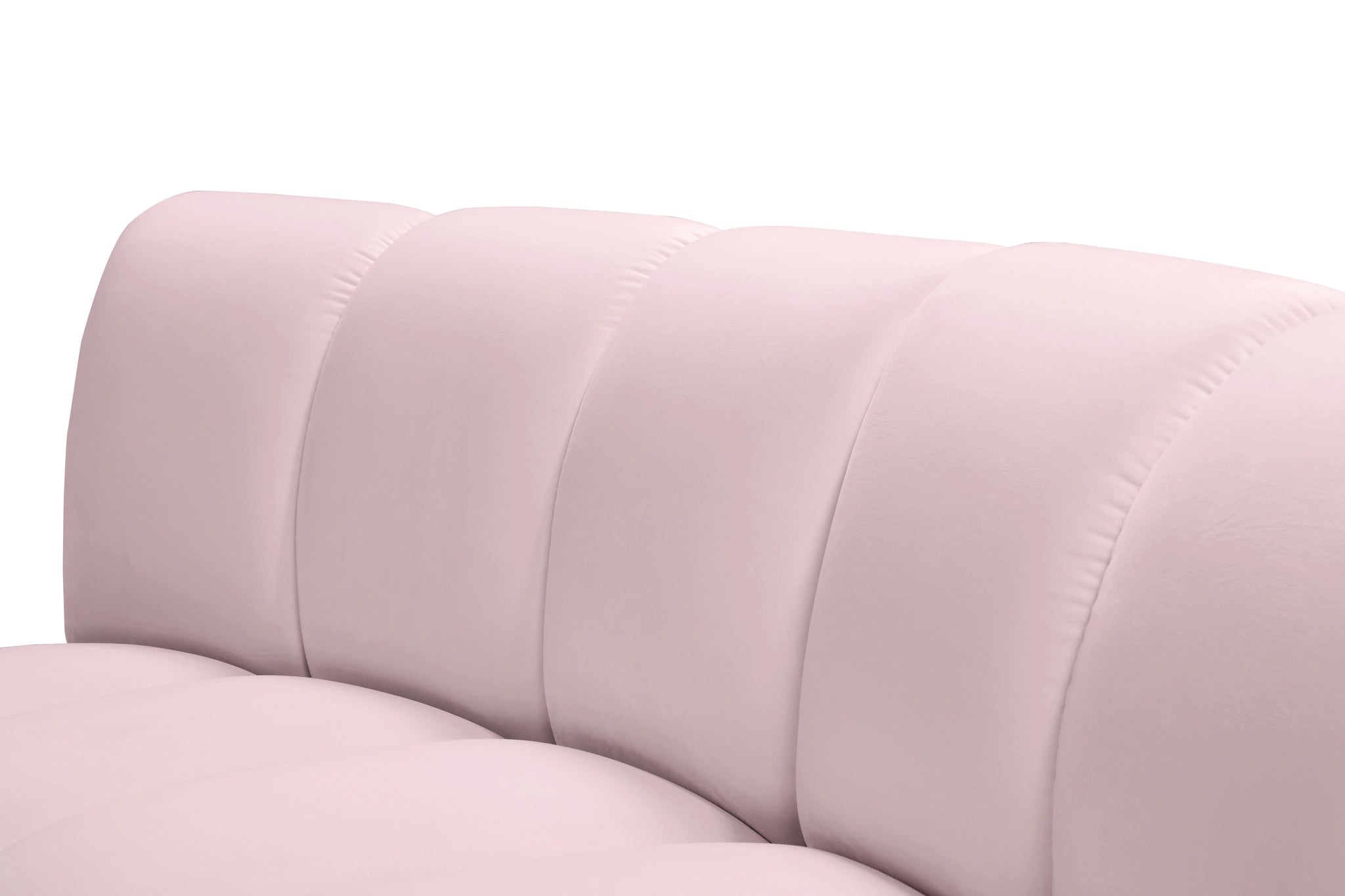 Infinity Pink Velvet 10pc. Modular Sectional