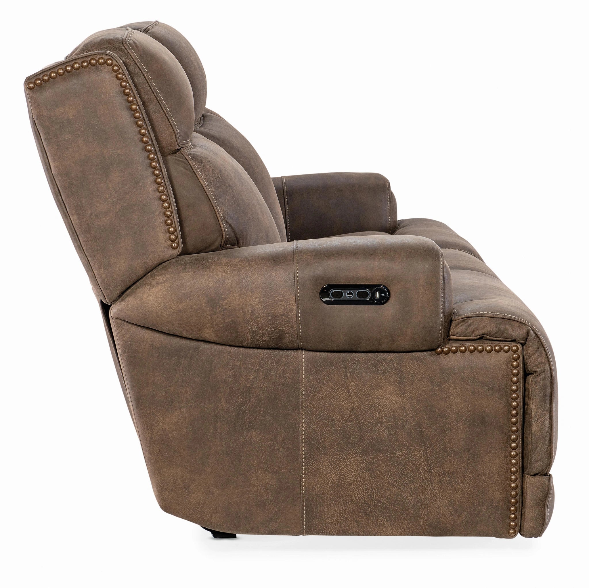 Wheeler Power Sofa with Power Headrest - Luxury Home Furniture (MI)