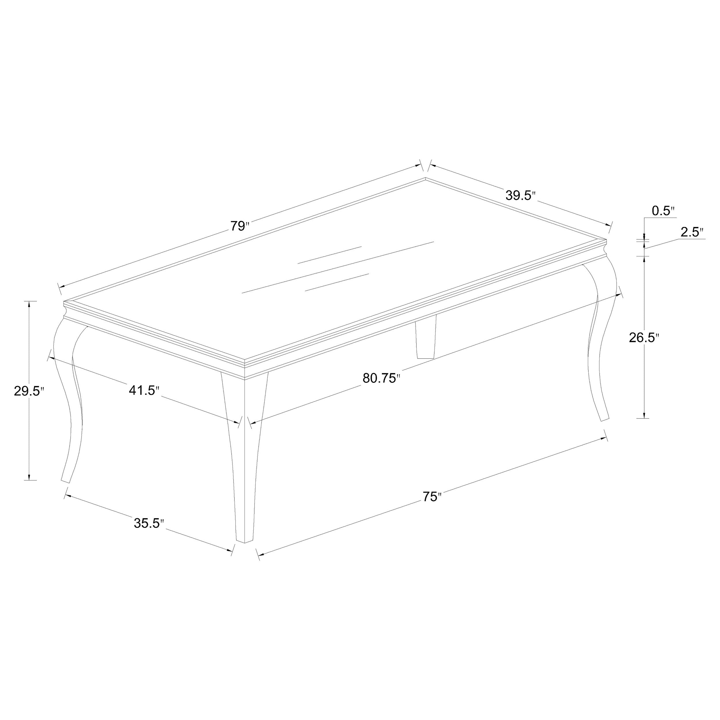 Carone 5 Pc Sets - Luxury Home Furniture (MI)