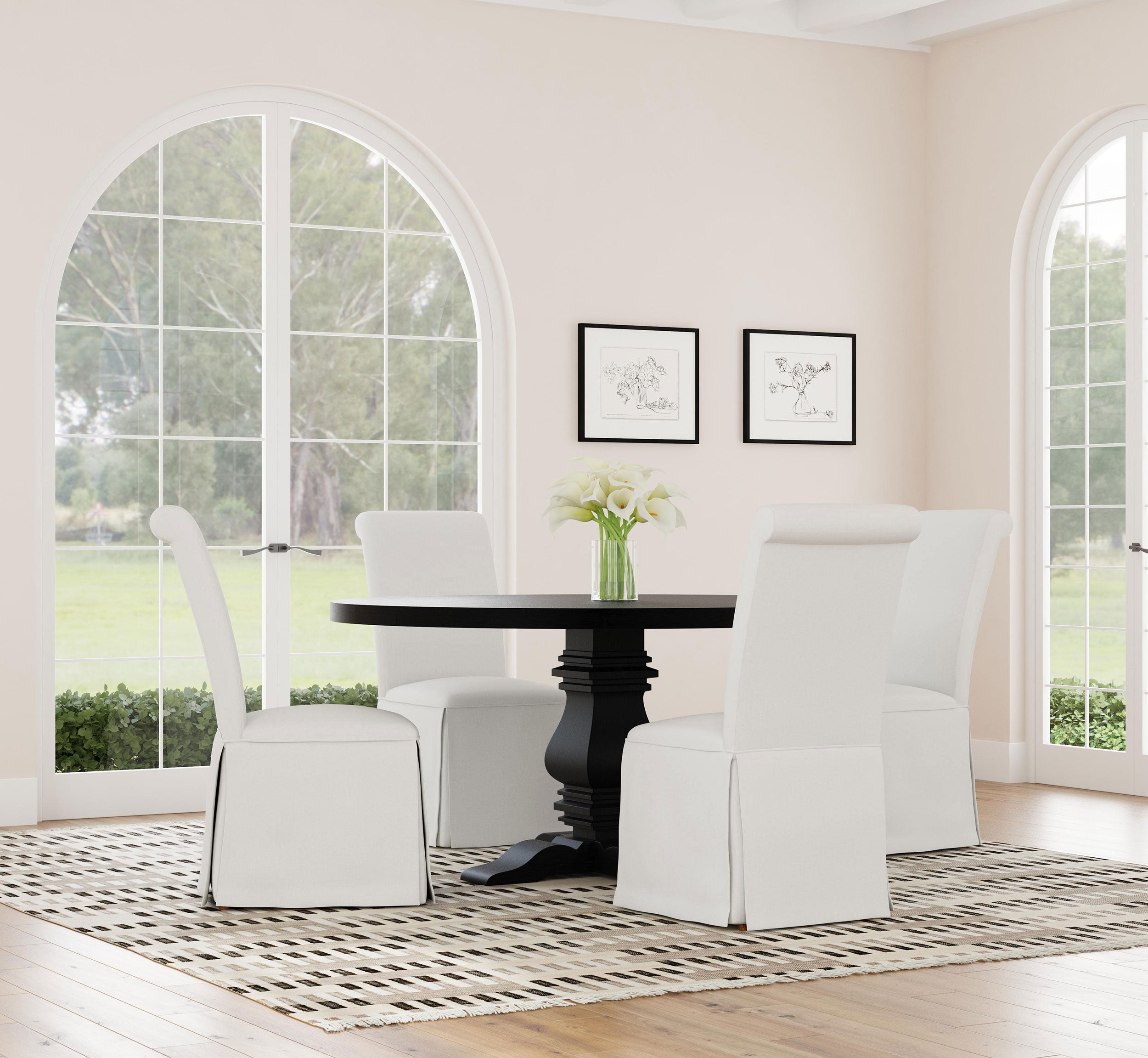 Florence Dining Tables Black - Luxury Home Furniture (MI)