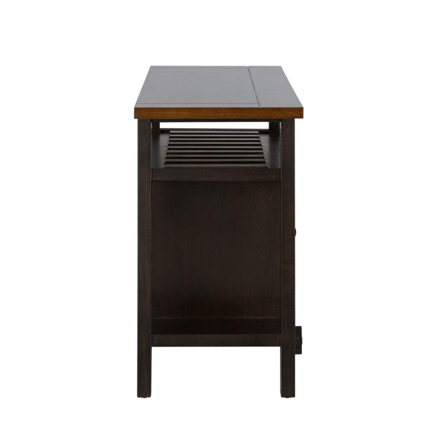 Lawson Server in Light/Dark Expresso - Luxury Home Furniture (MI)