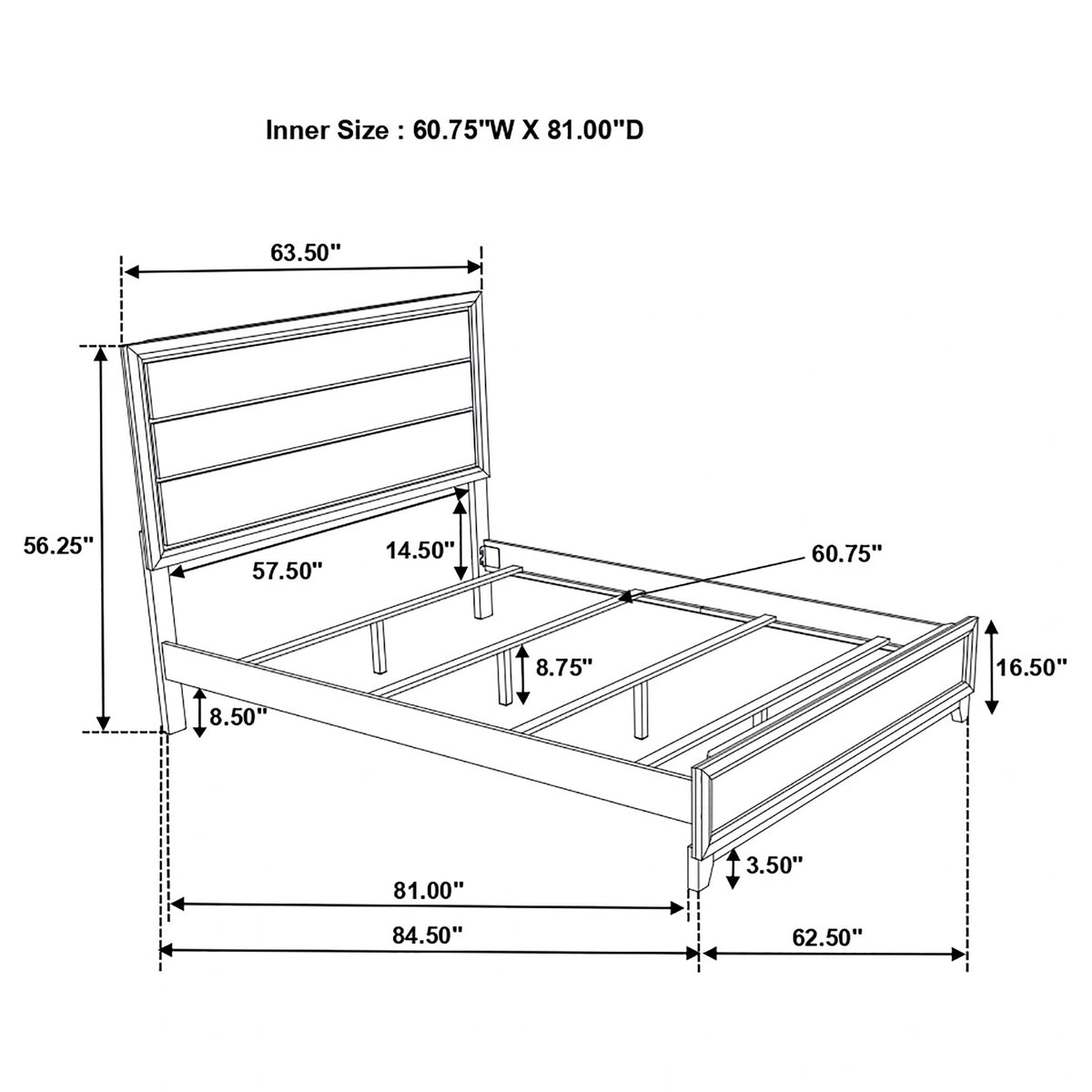 Watson Panel Bed