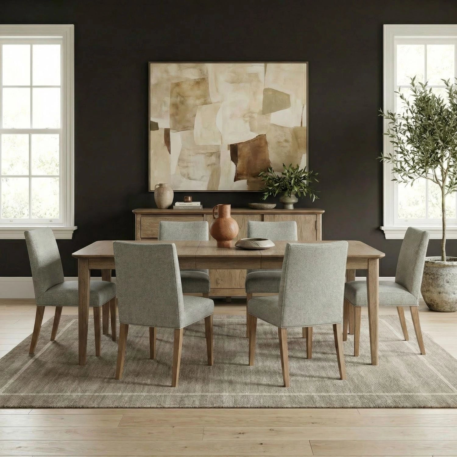 Hendrix Place Opt 7 Piece Rectangular Table Set image