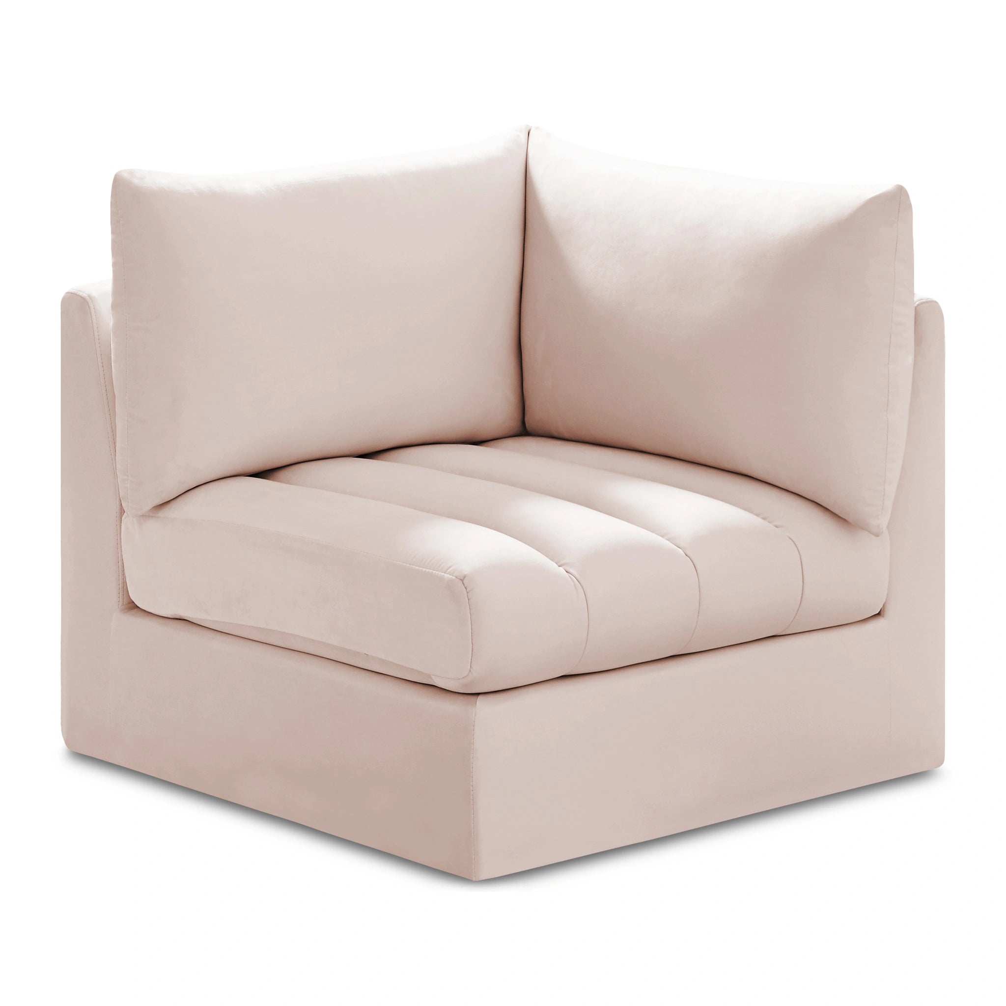Jacob Pink Velvet Corner