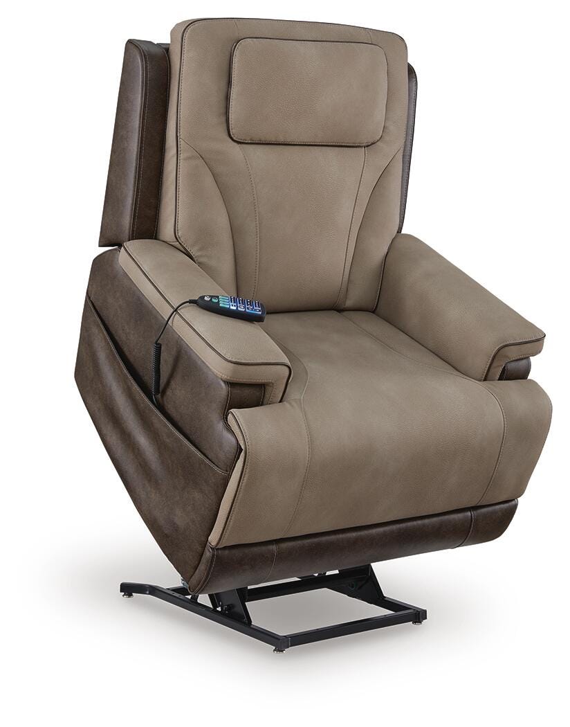 4Z-Peaceful Pause Power Lift Recliner - Luxury Home Furniture (MI)