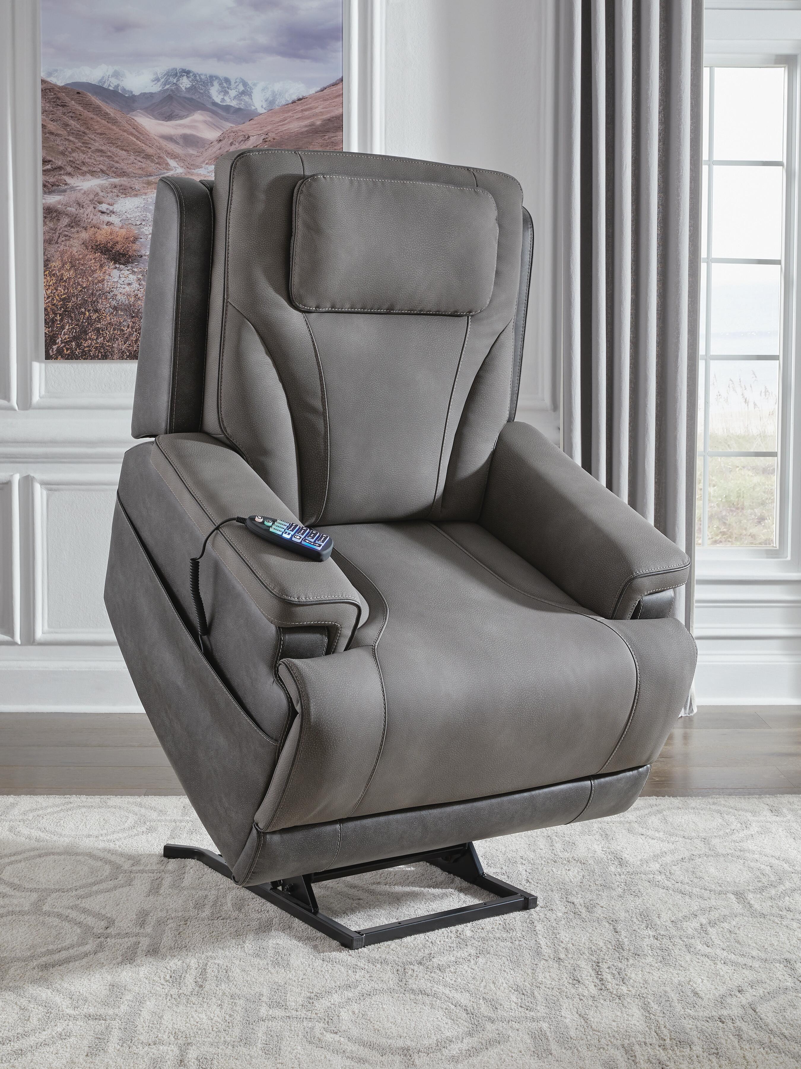 4Z-Peaceful Pause Power Lift Recliner - Luxury Home Furniture (MI)
