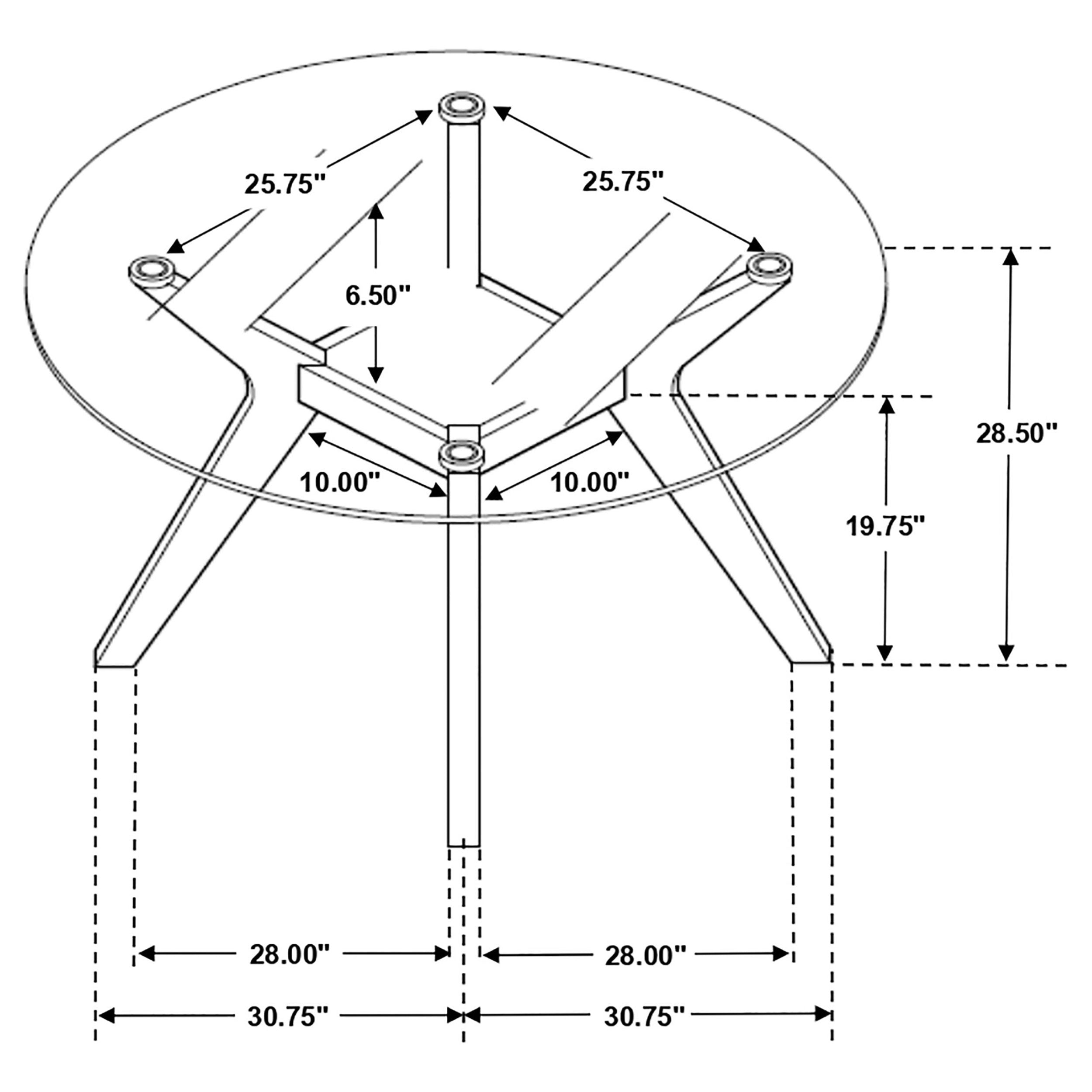 Paxton Dining Tables - Luxury Home Furniture (MI)