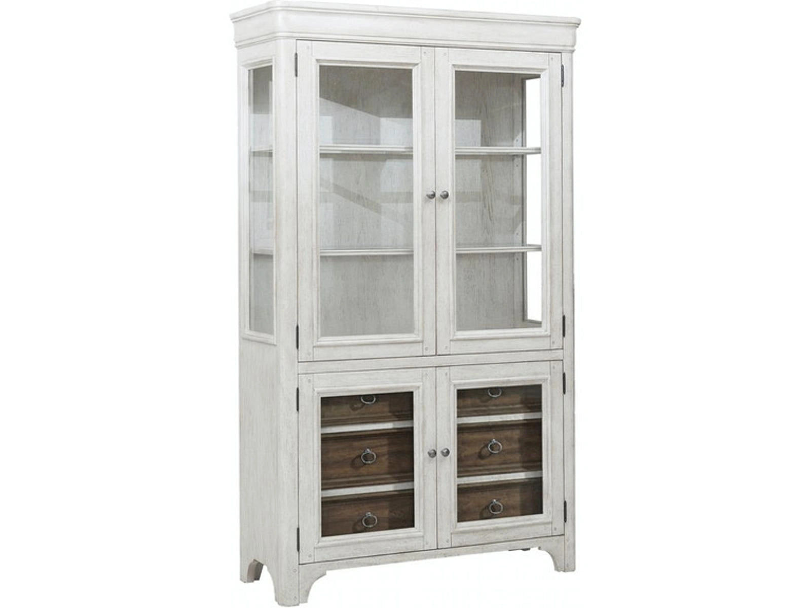 Pulaski Glendale Estates Curio China in White