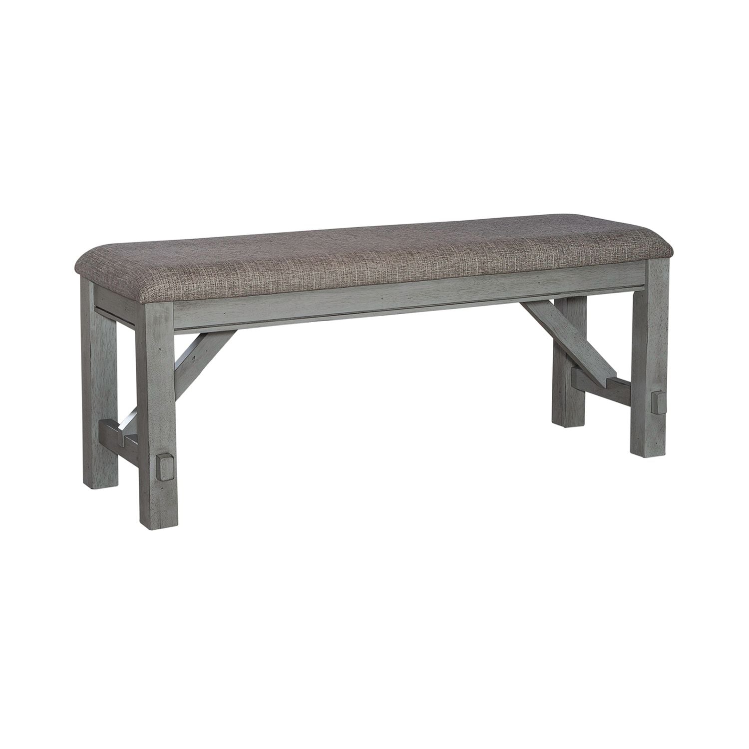 Newport Dining Bench in Smokey Grey - Luxury Home Furniture (MI)