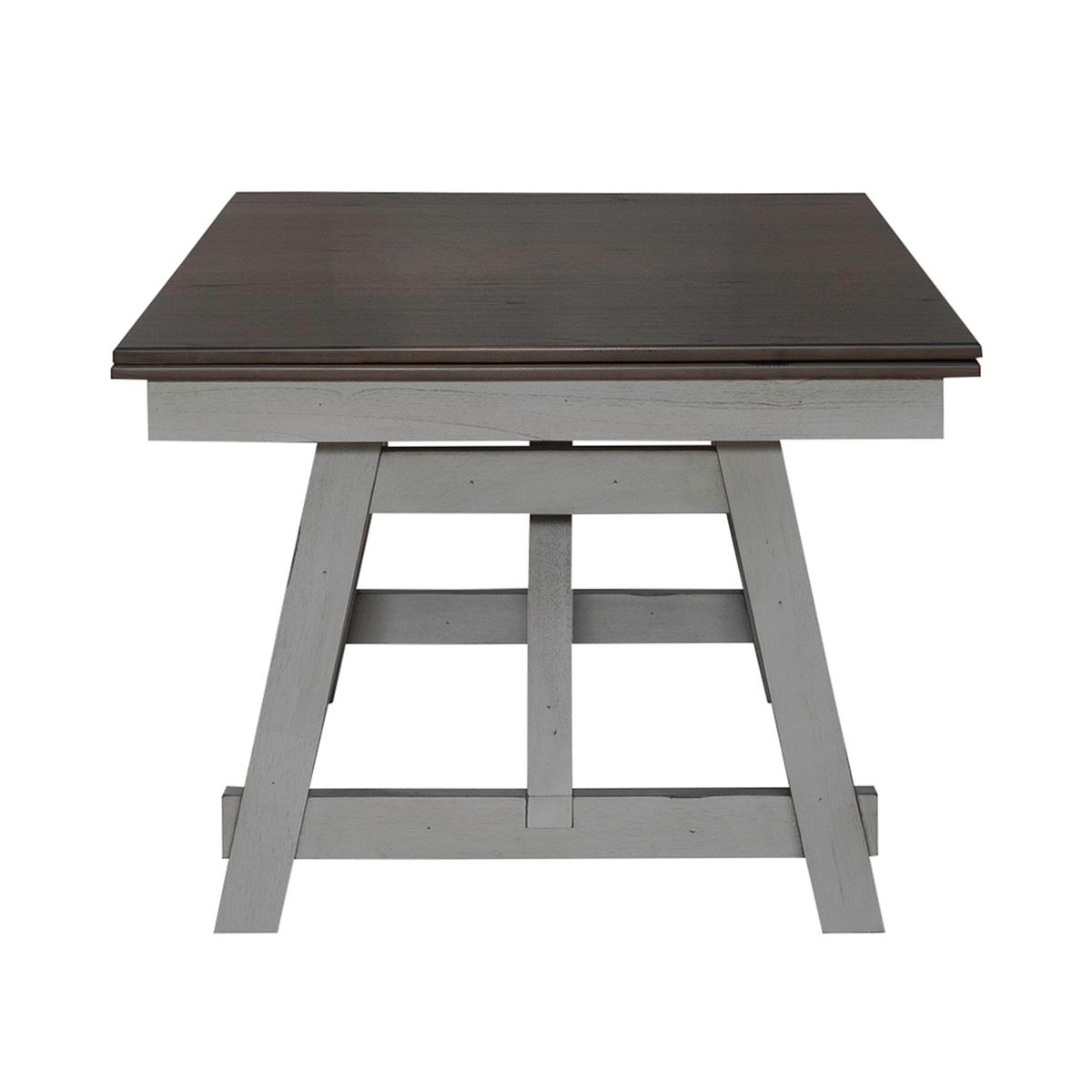 Liberty Furniture Newport Trestle Table in Smokey Grey - Luxury Home Furniture (MI)