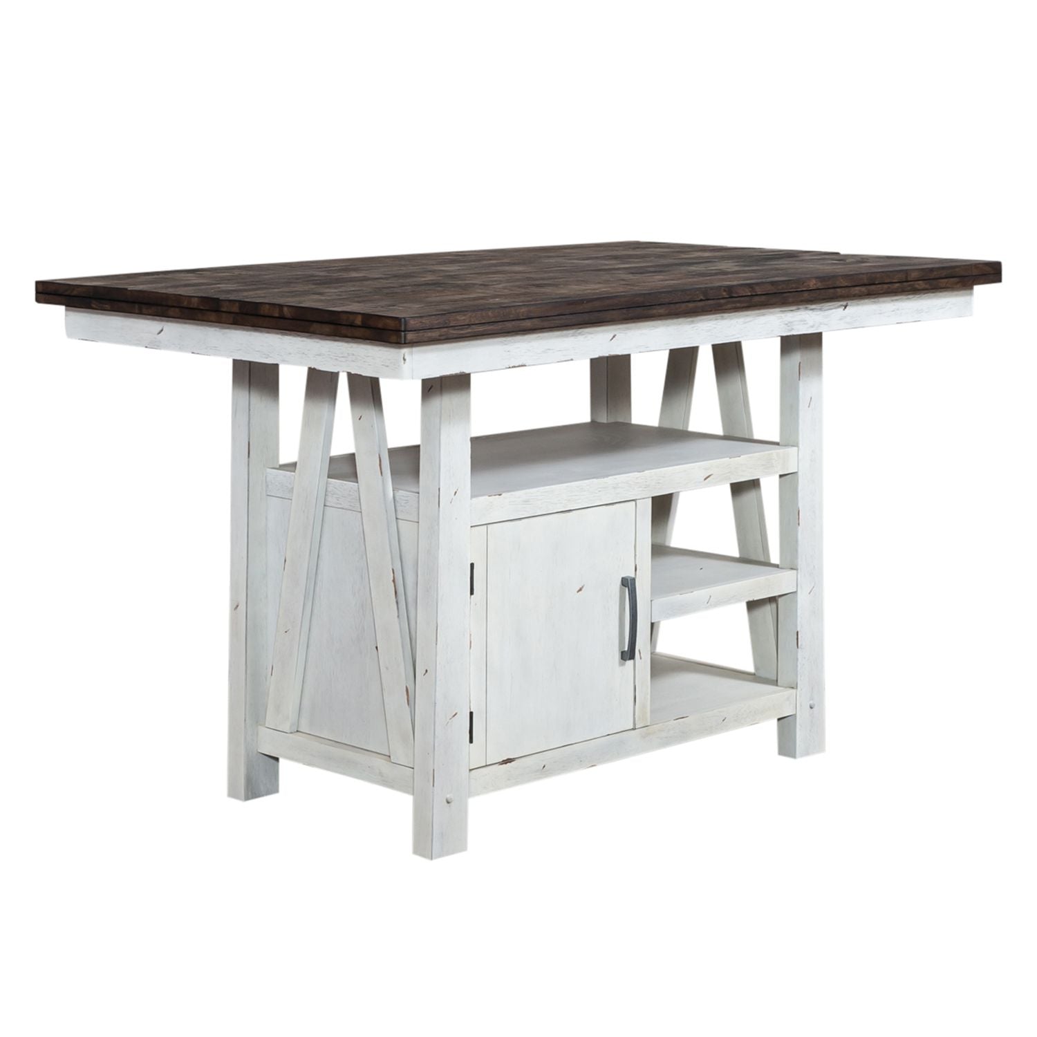 Farmhouse 5 Piece Gathering Table Set - Luxury Home Furniture (MI)