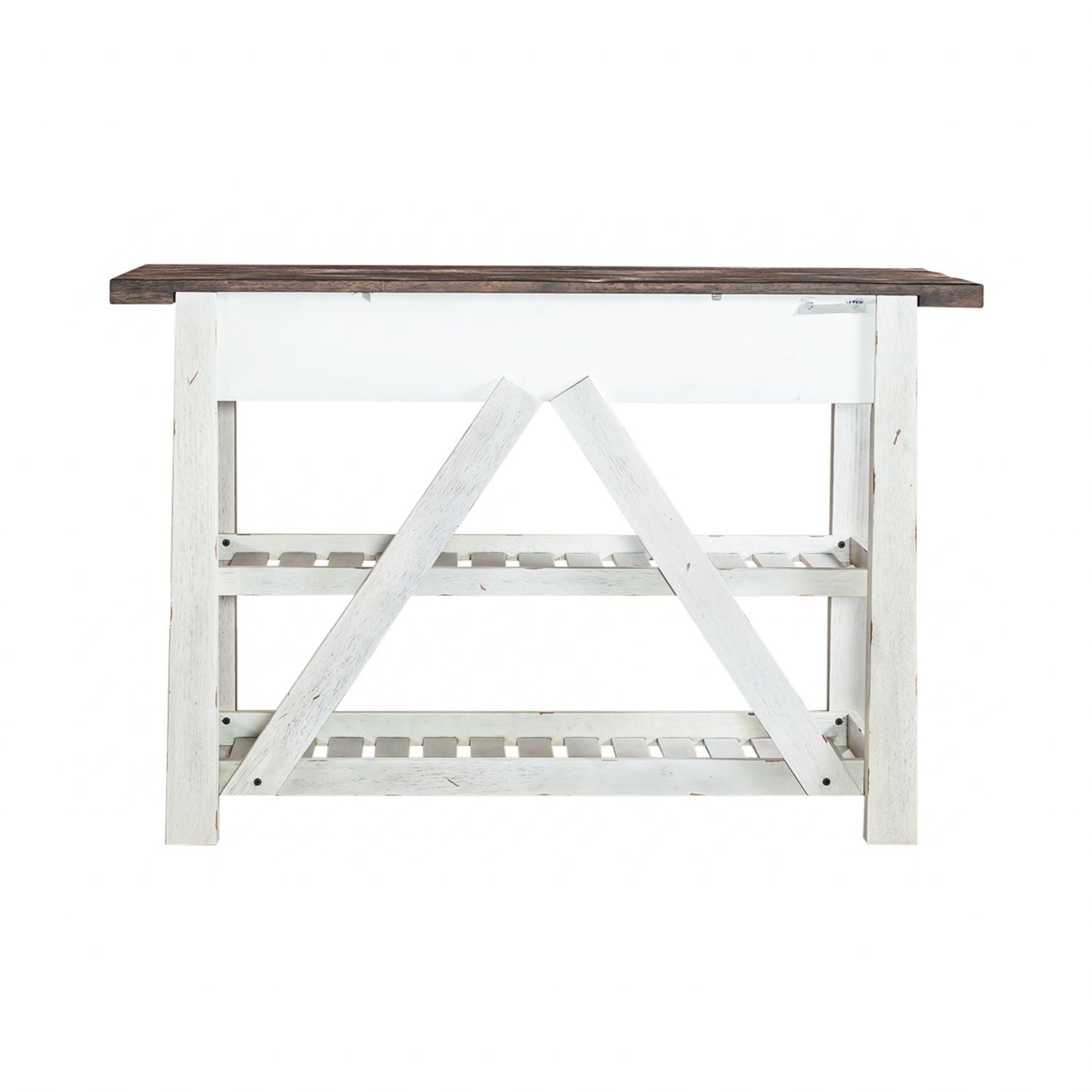 Farmhouse Server in White/Oak image