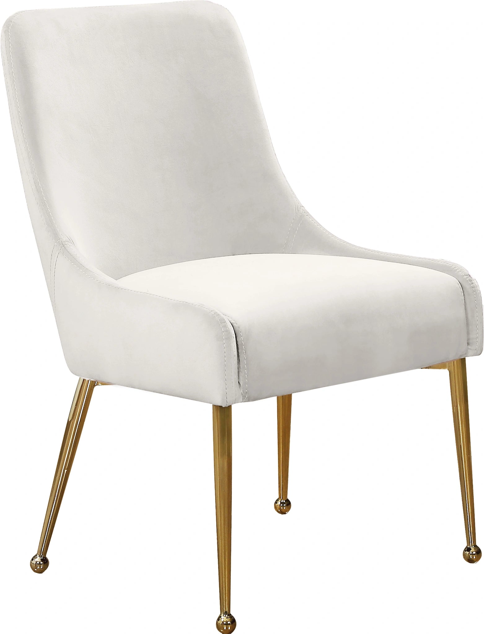 Owen Cream Velvet Dining Chair