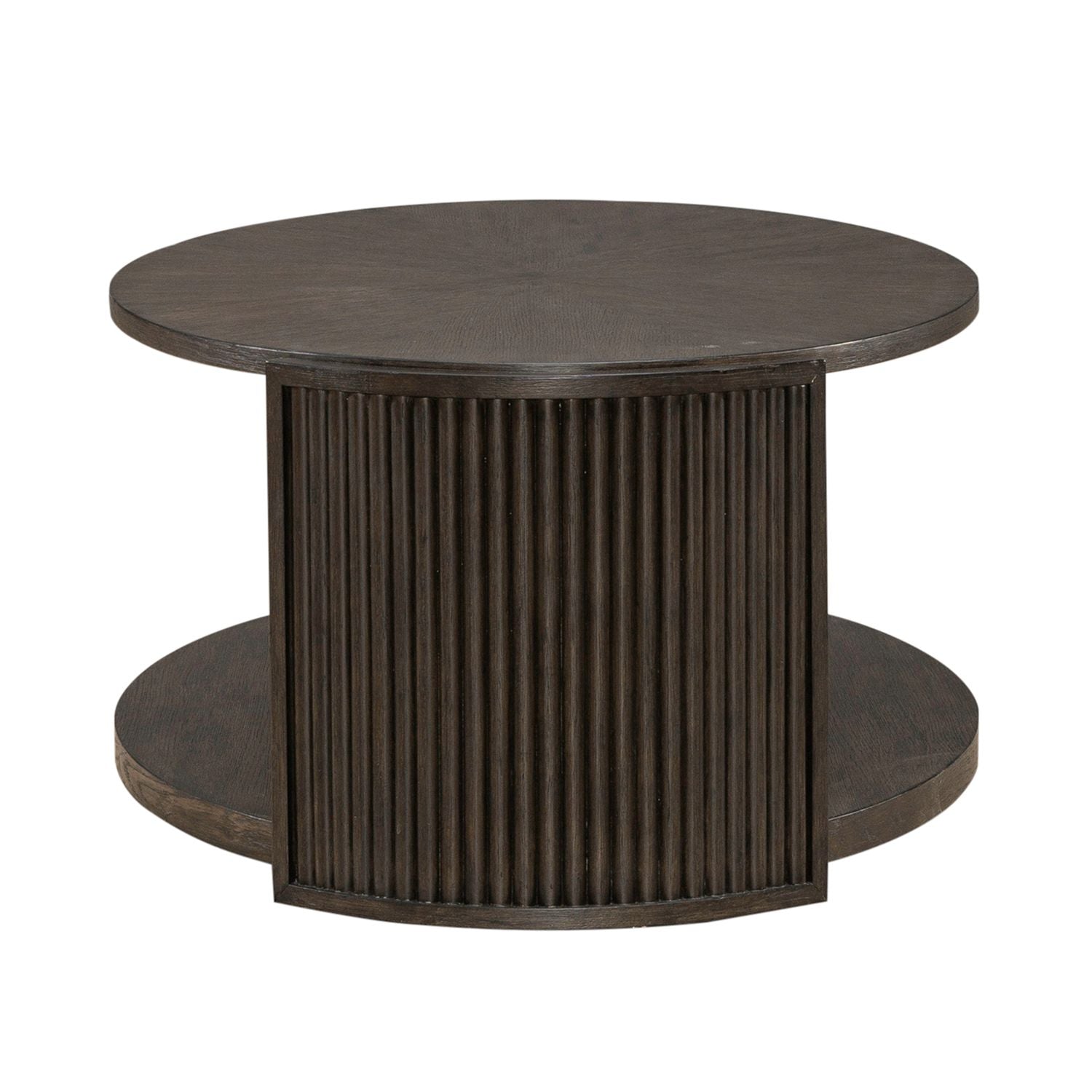City View Oval Cocktail Table in Coffee Bean - Luxury Home Furniture (MI)
