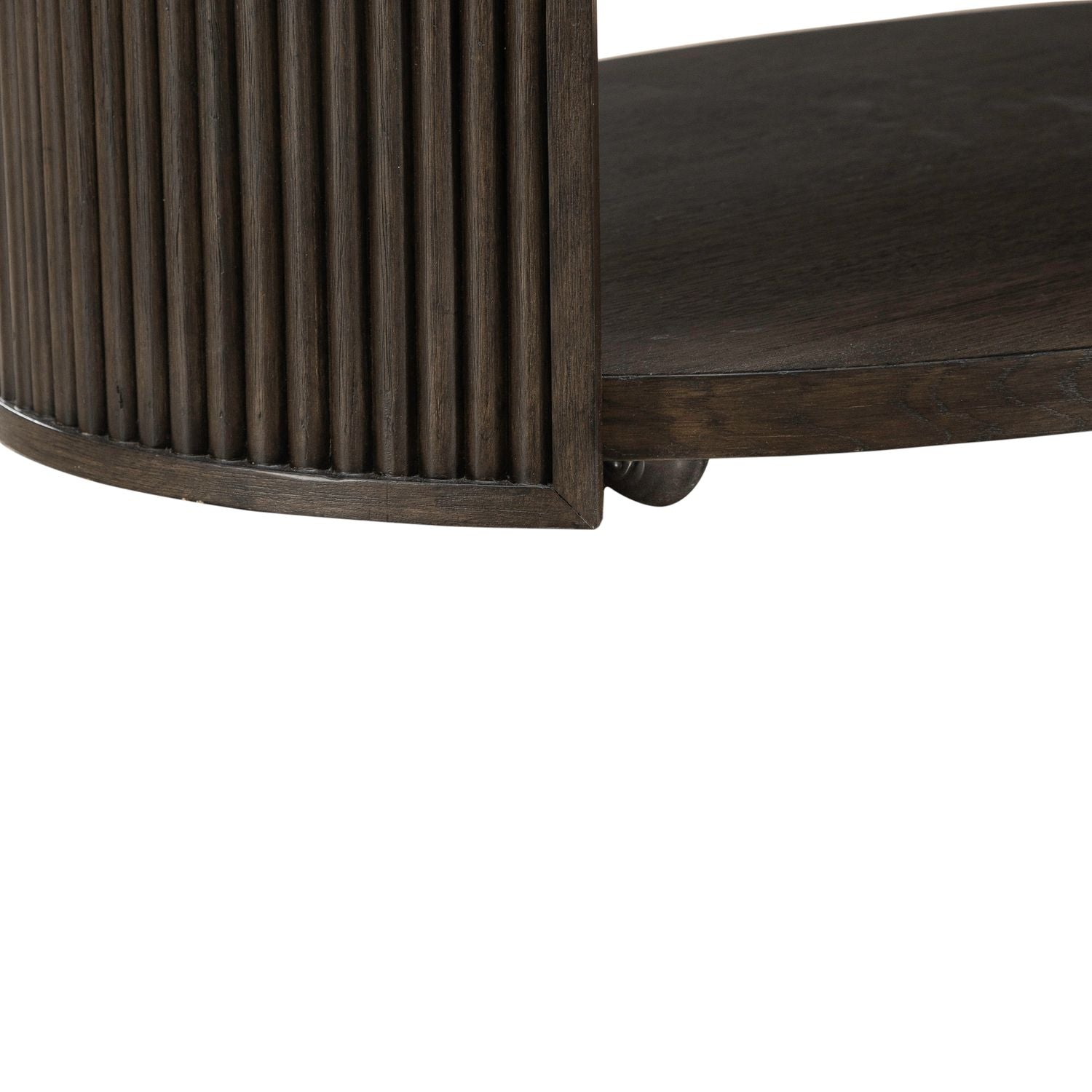 City View Oval Cocktail Table in Coffee Bean - Luxury Home Furniture (MI)