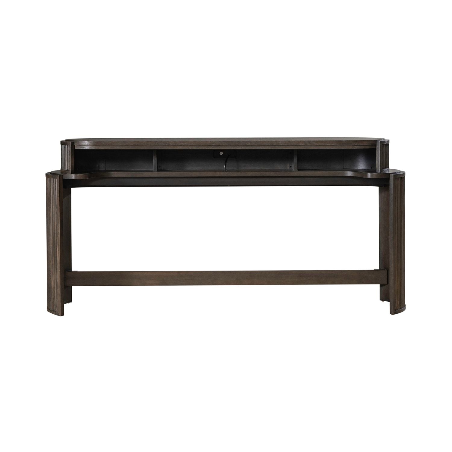 City View Console Bar Table in Coffee Bean - Luxury Home Furniture (MI)