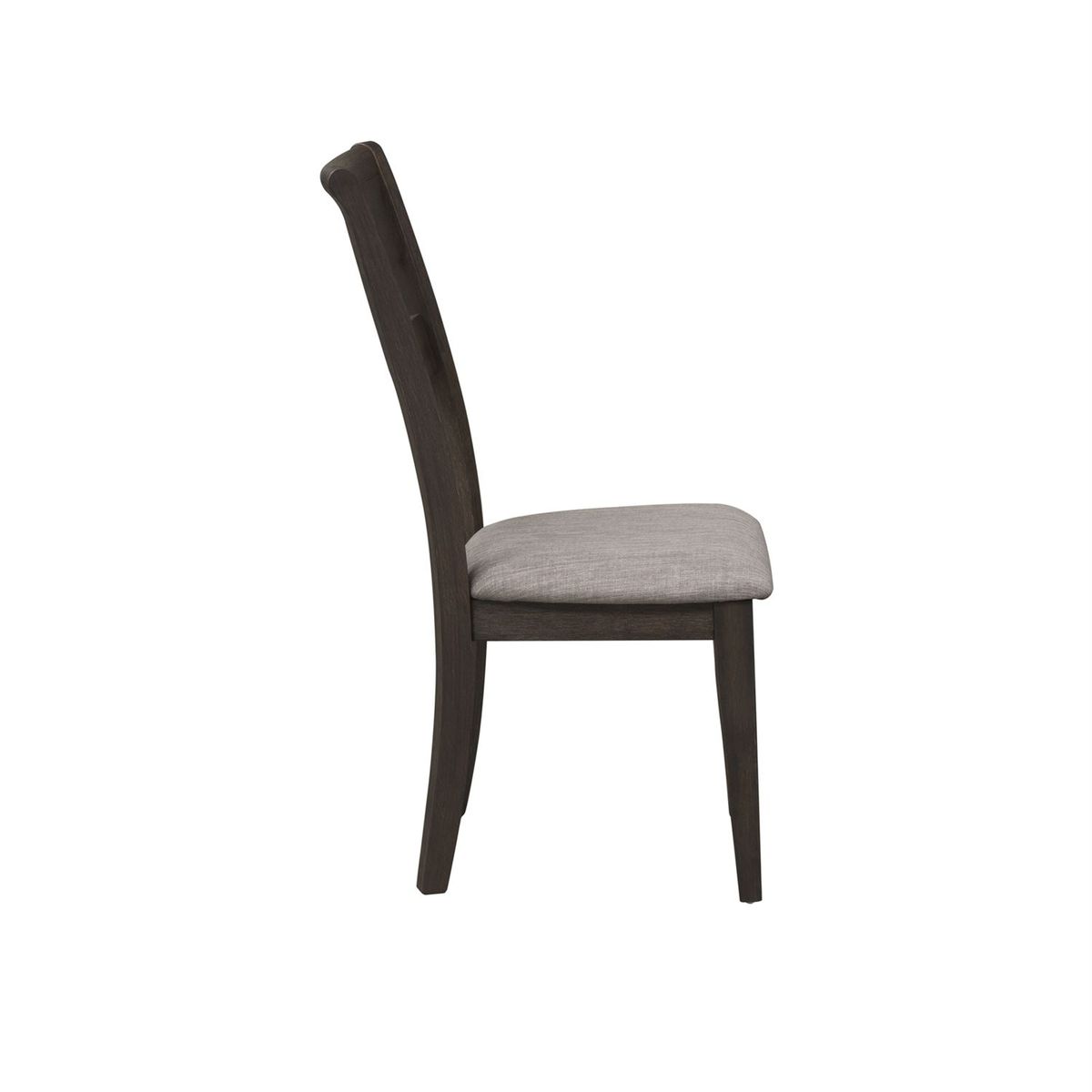 Liberty Furniture Double Bridge Splat Back Side Chair (RTA) in Dark Chestnut (Set of 2) - Luxury Home Furniture (MI)