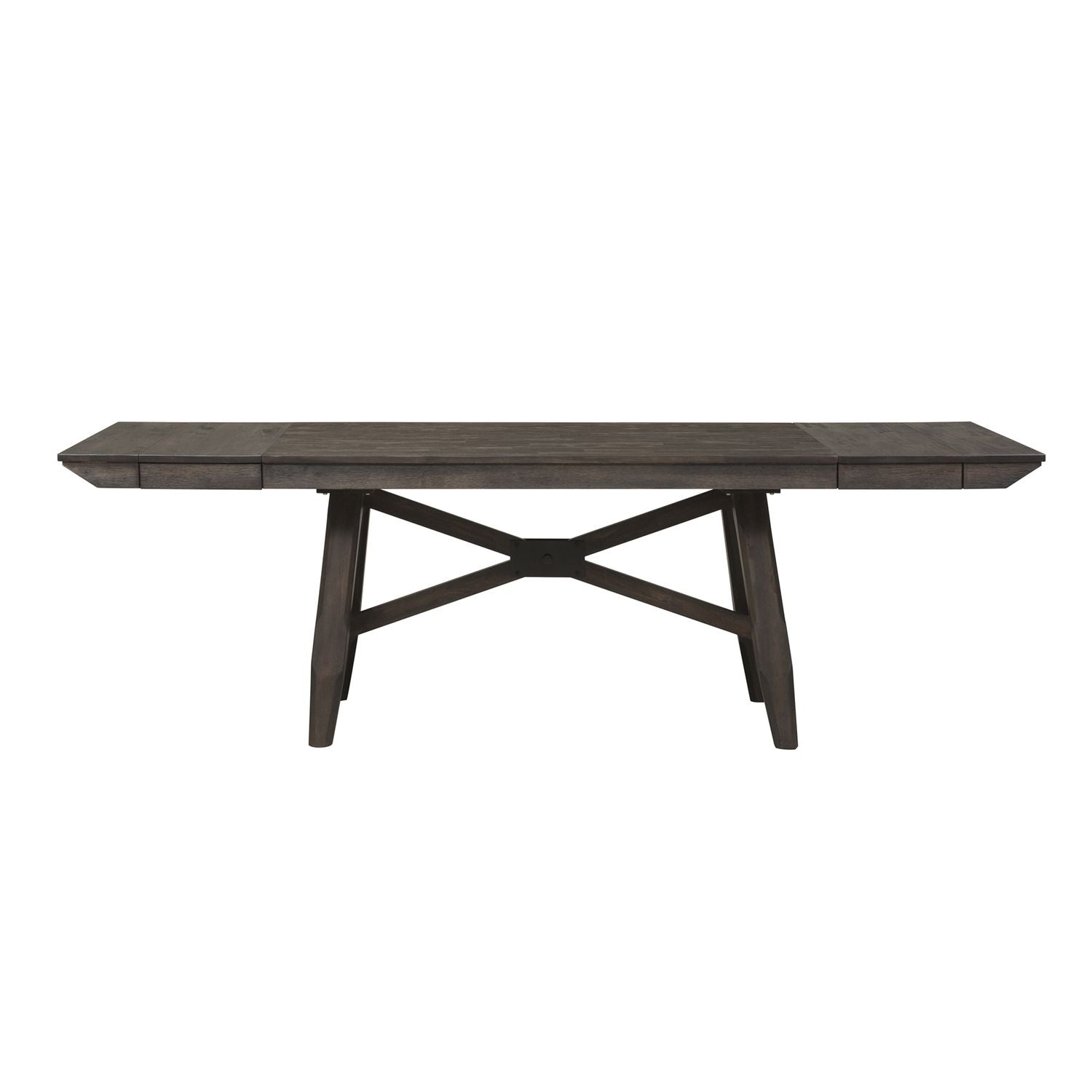 Double Bridge Optional 6 Piece Trestle Table Set