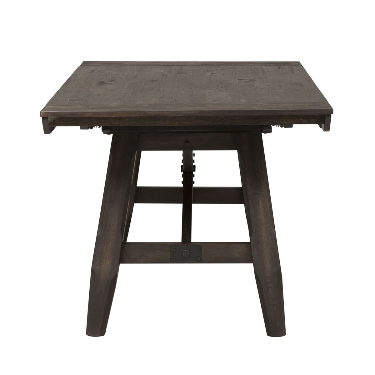Liberty Furniture Double Bridge Trestle Table in Dark Chestnut - Luxury Home Furniture (MI)