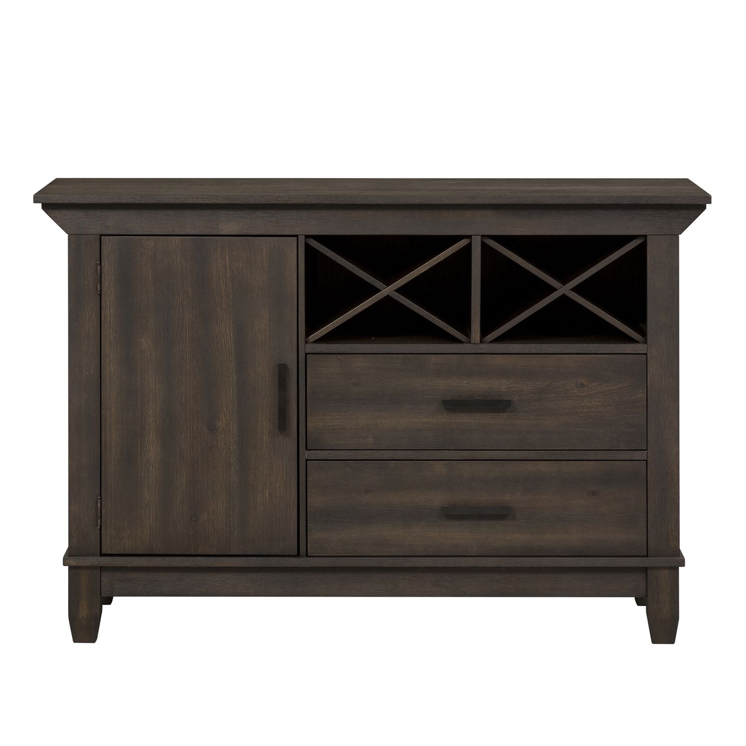 Double Bridge Sideboard in Dark Chestnut - Luxury Home Furniture (MI)