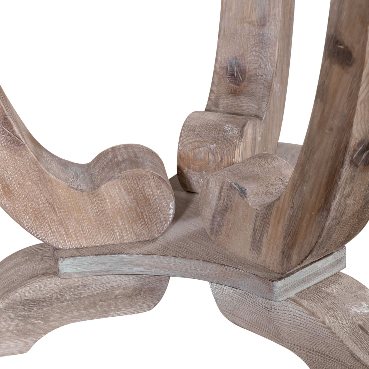 Greystone Mill End Table in Stone White - Luxury Home Furniture (MI)