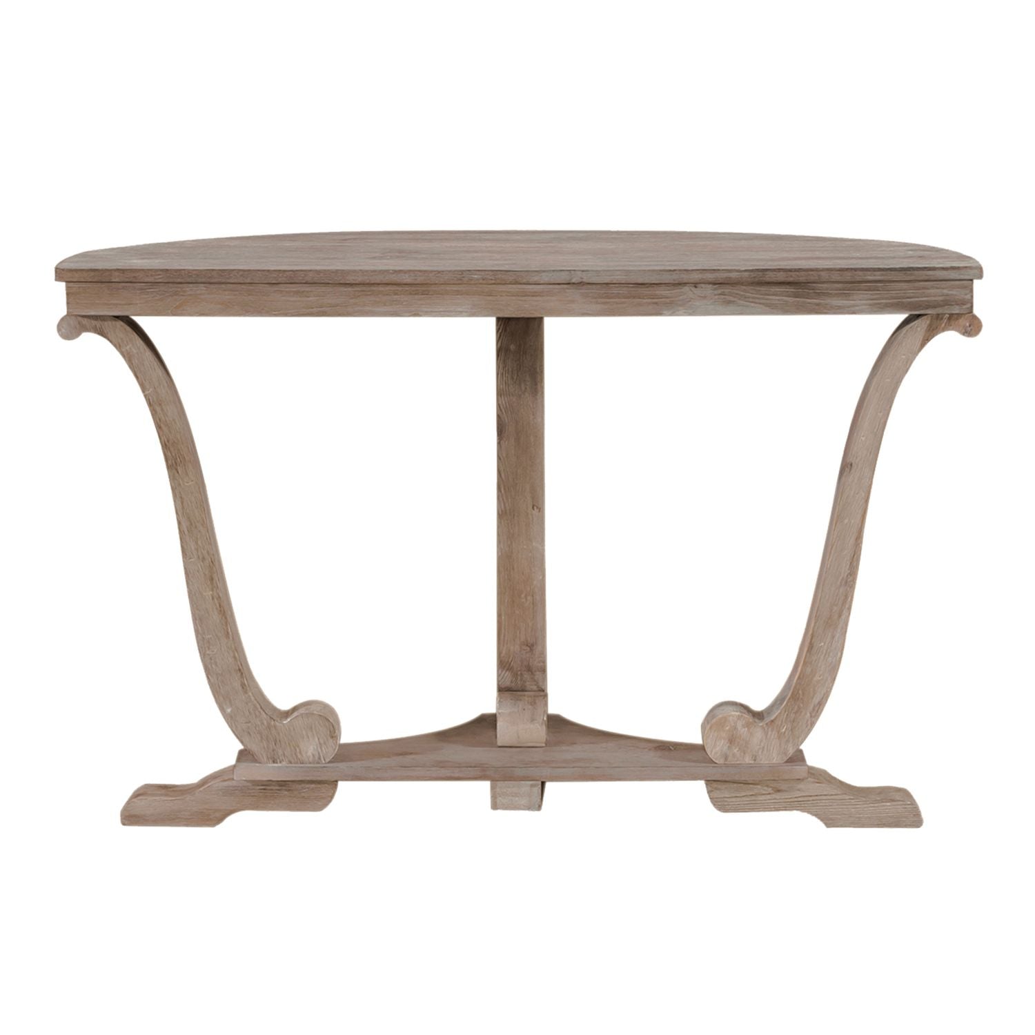 Greystone Mill Sofa Table in Stone White - Luxury Home Furniture (MI)