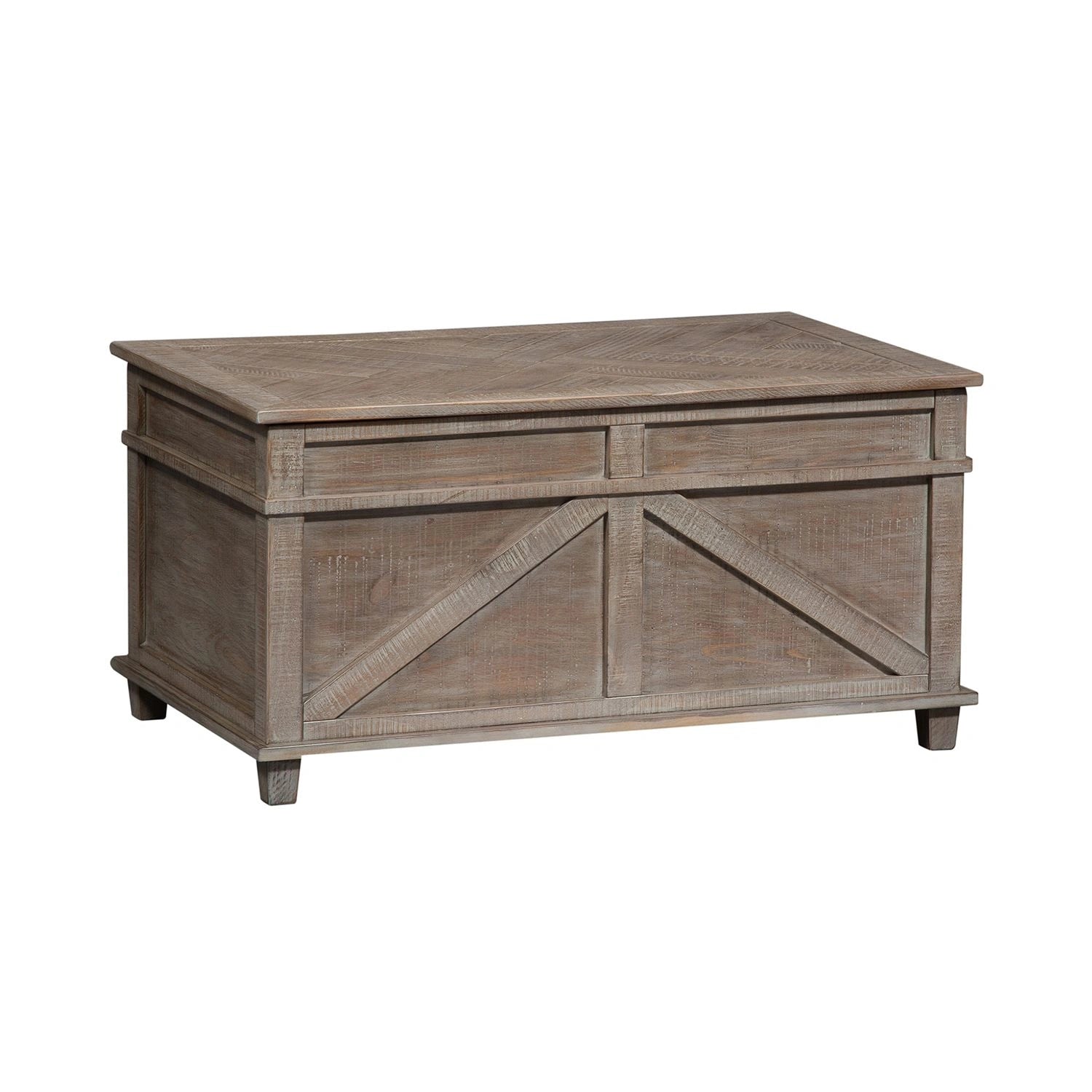 Parkland Falls Storage Trunk in Weathered Taupe image