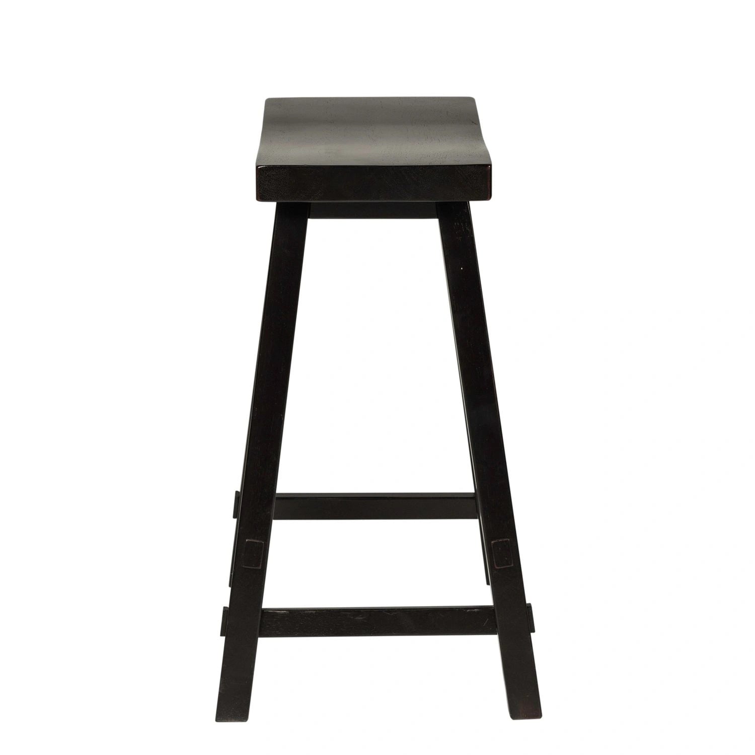 Creations 24 Inch Sawhorse Counter Stool - Black (RTA) image
