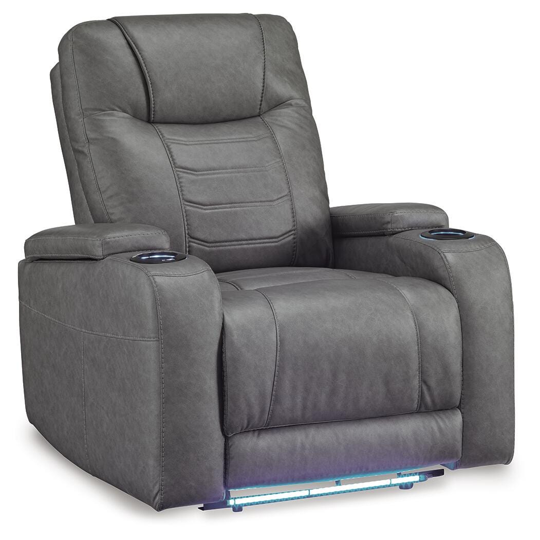 Schooner Rocks Power Recliner - Luxury Home Furniture (MI)