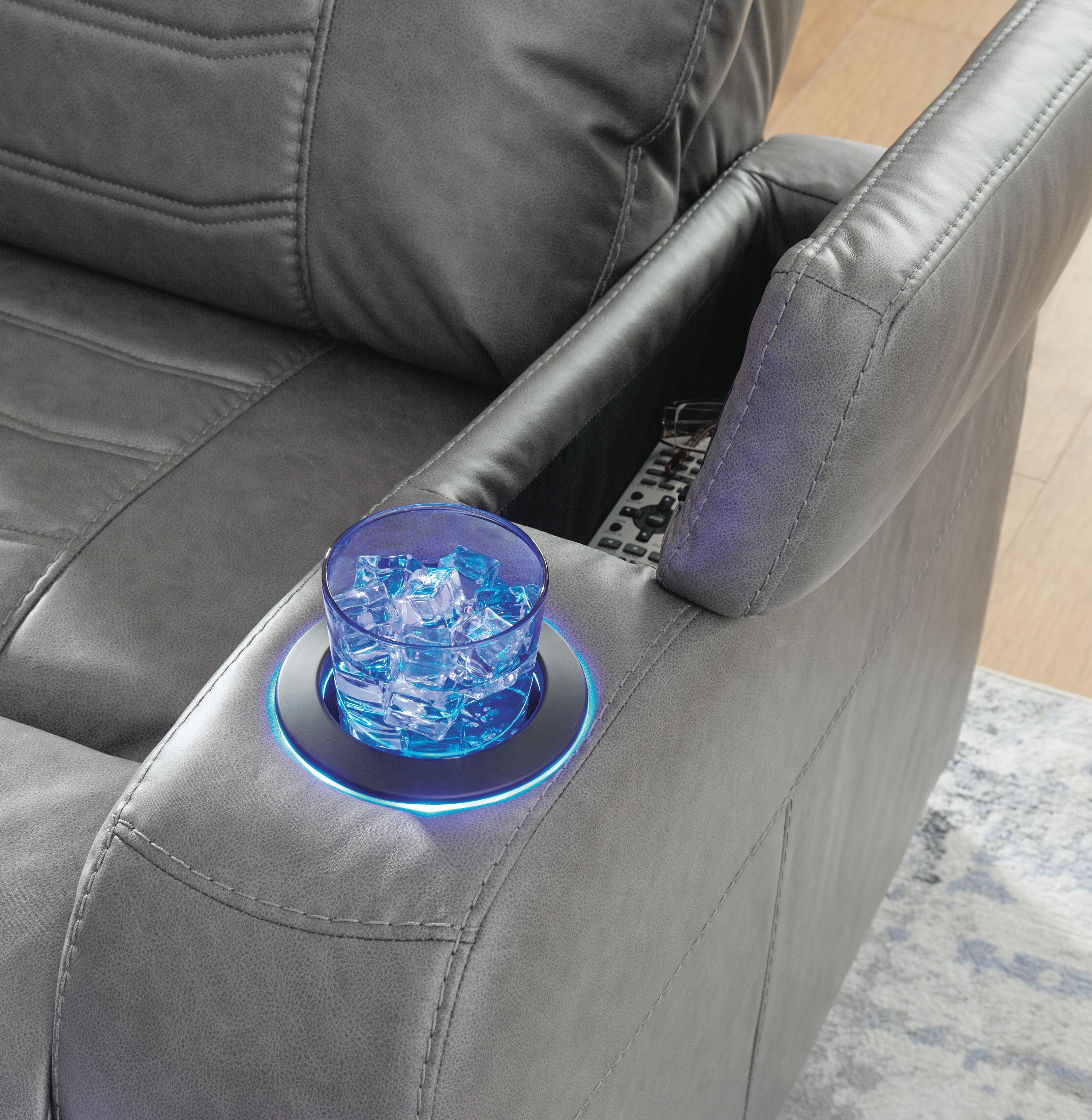 Schooner Rocks Power Recliner - Luxury Home Furniture (MI)