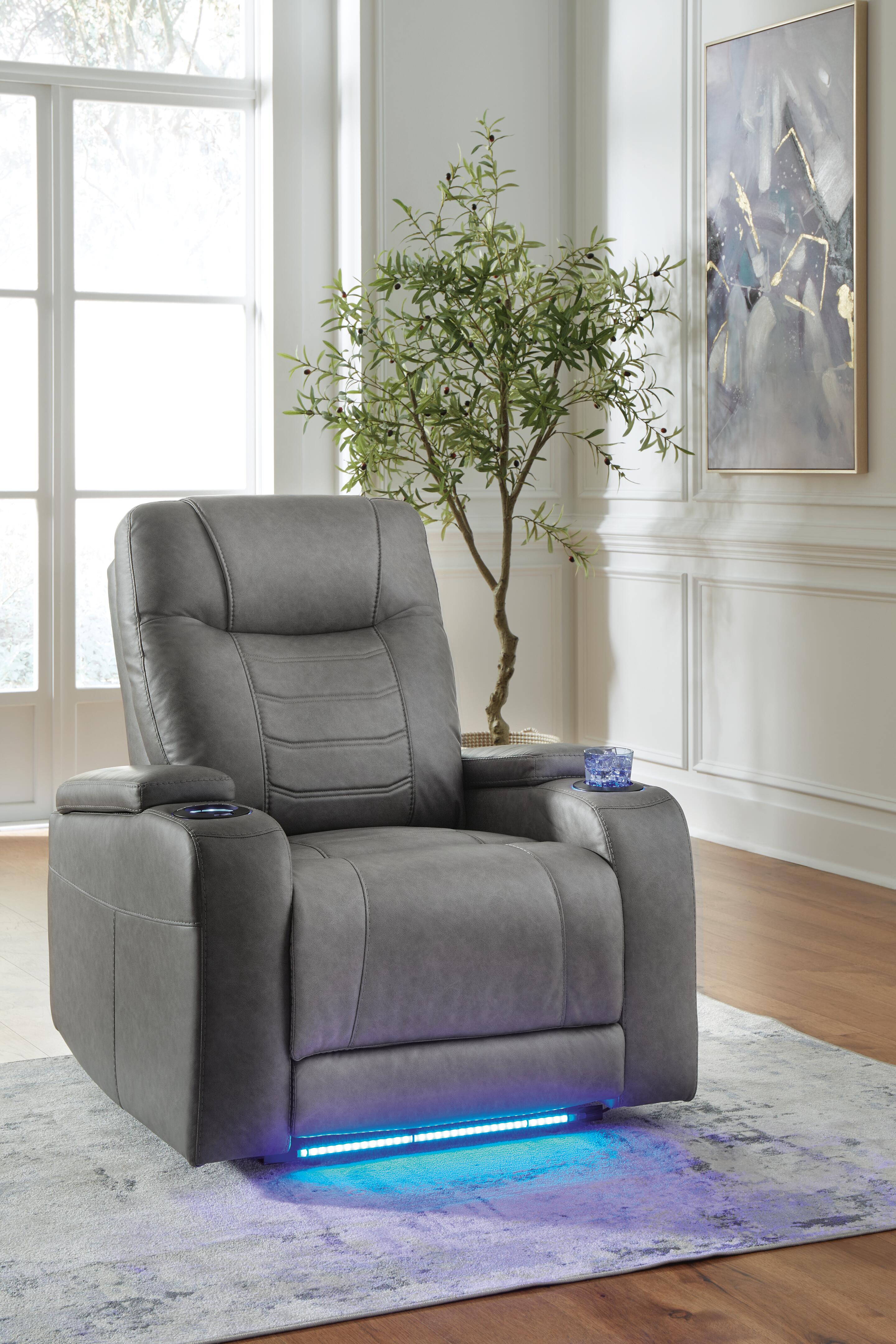 Schooner Rocks Power Recliner - Luxury Home Furniture (MI)