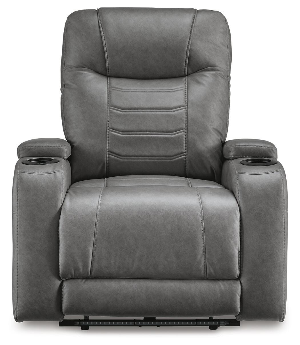 Schooner Rocks Power Recliner - Luxury Home Furniture (MI)