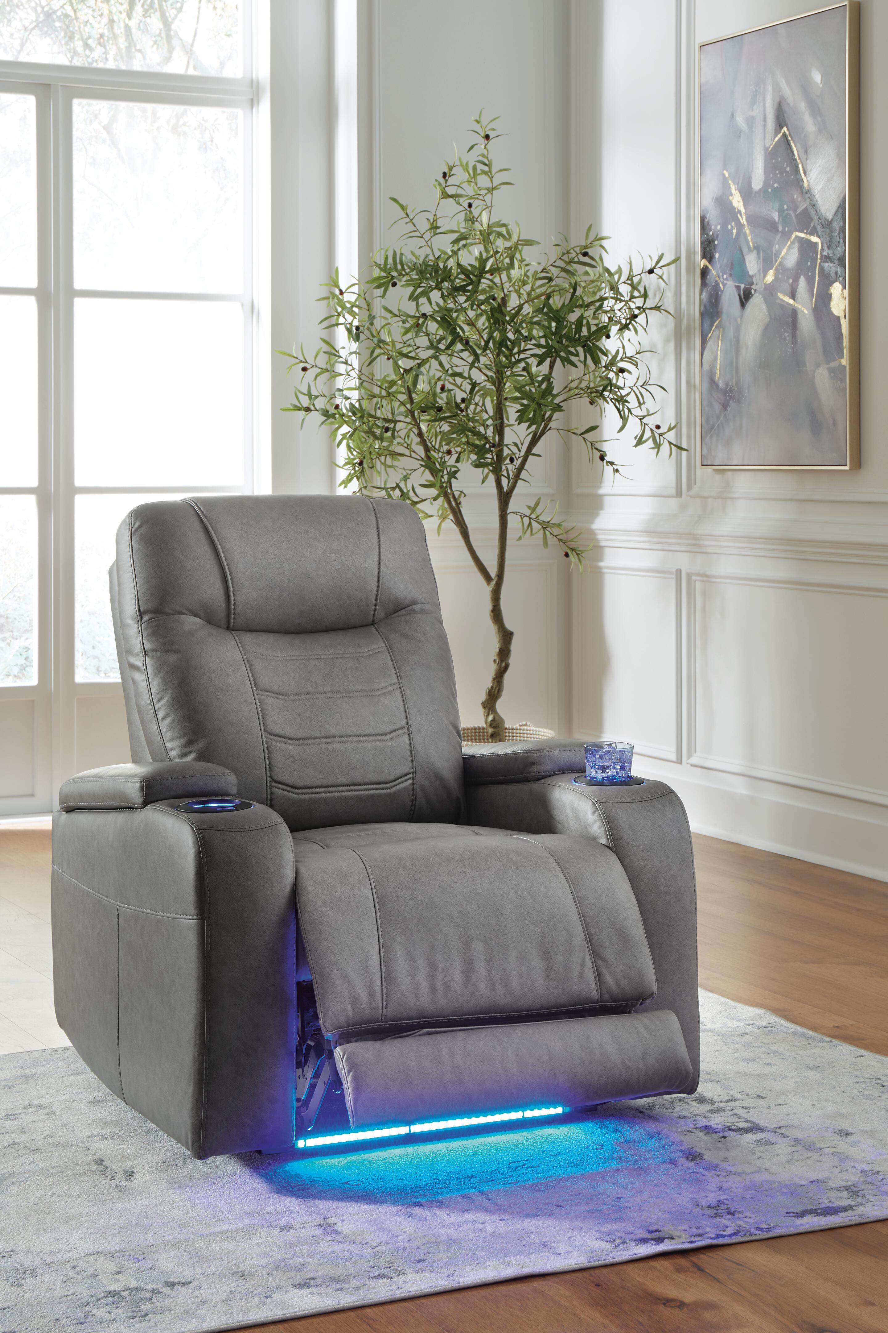 Schooner Rocks Power Recliner - Luxury Home Furniture (MI)