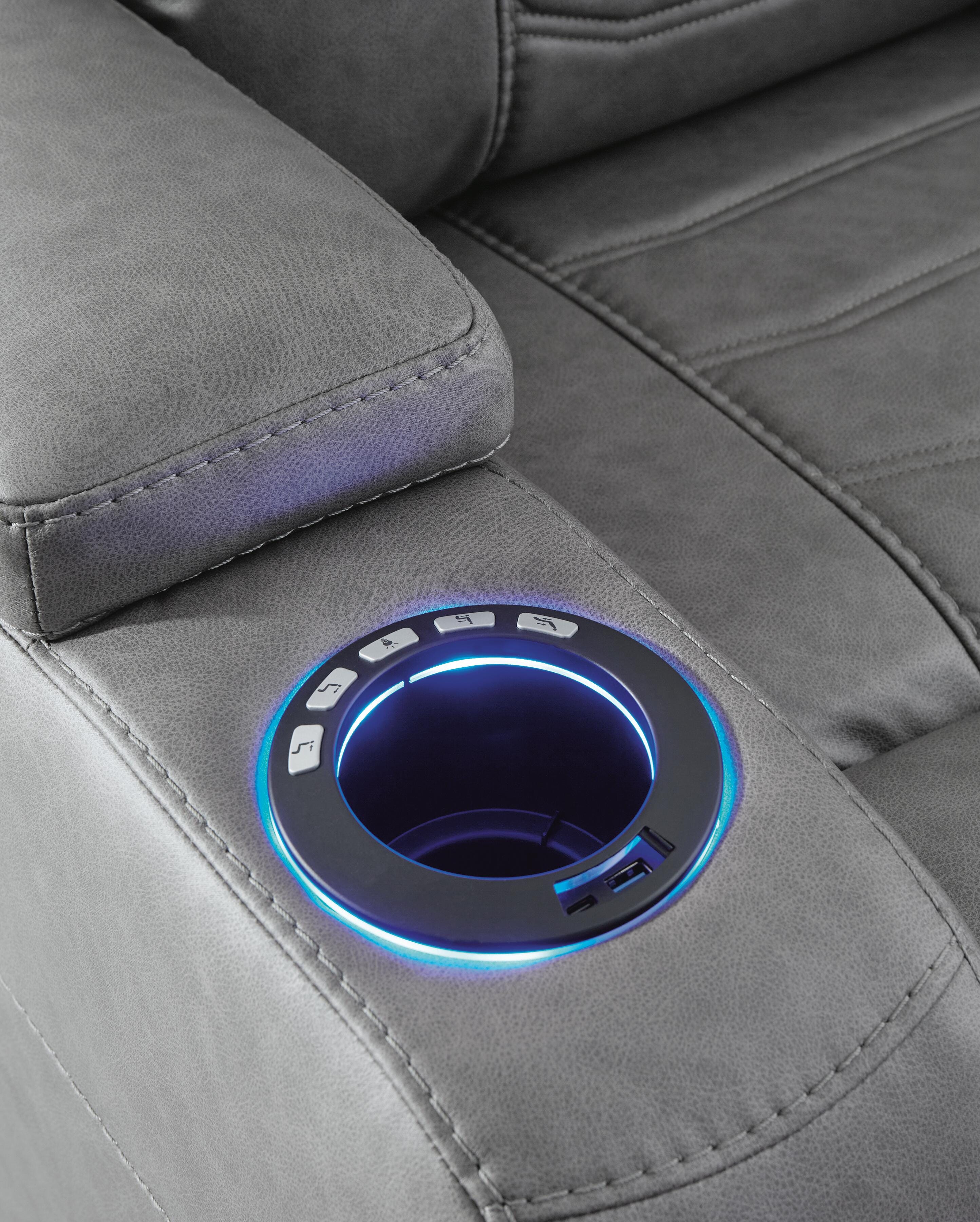 Schooner Rocks Power Recliner - Luxury Home Furniture (MI)