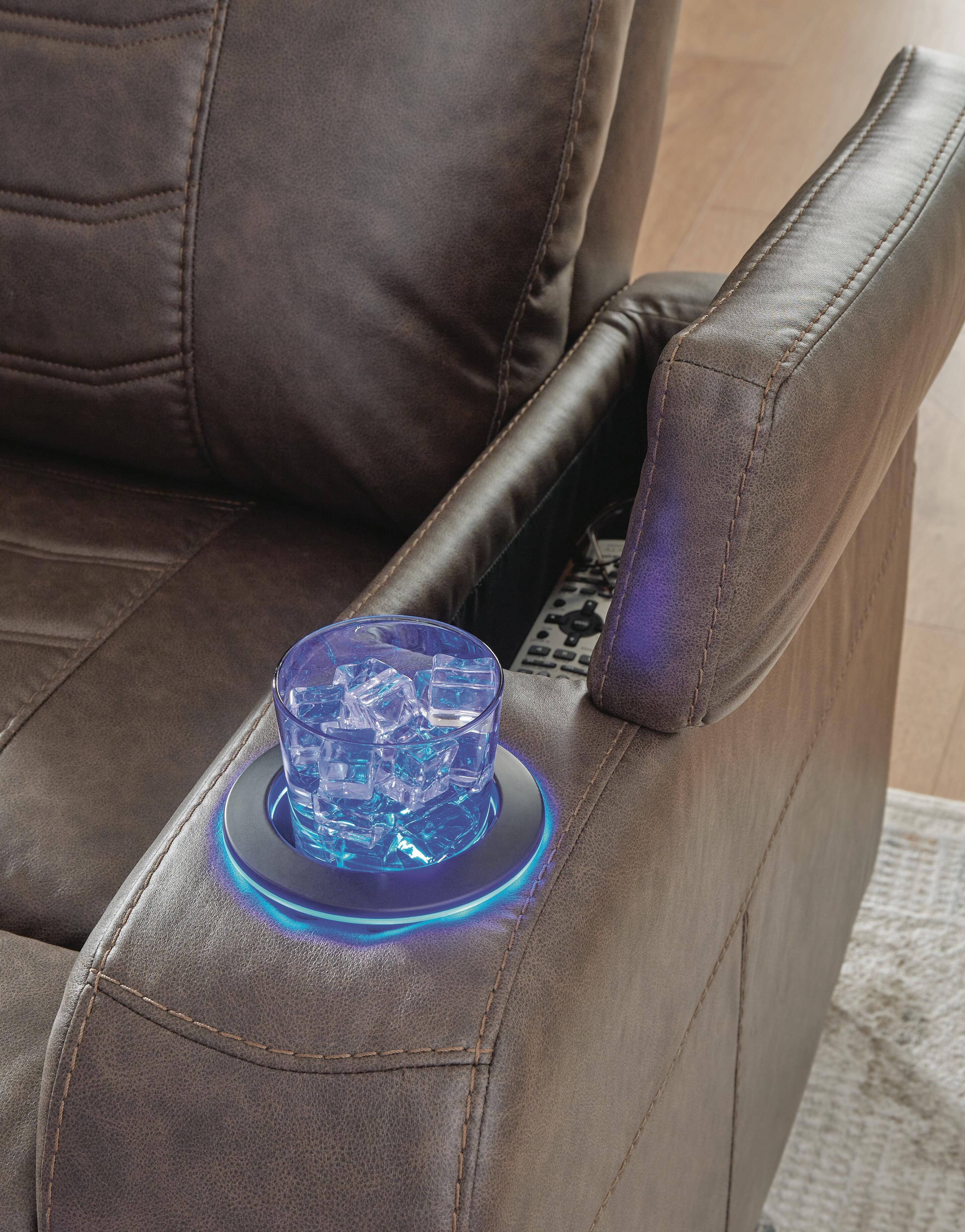 Schooner Rocks Power Recliner - Luxury Home Furniture (MI)