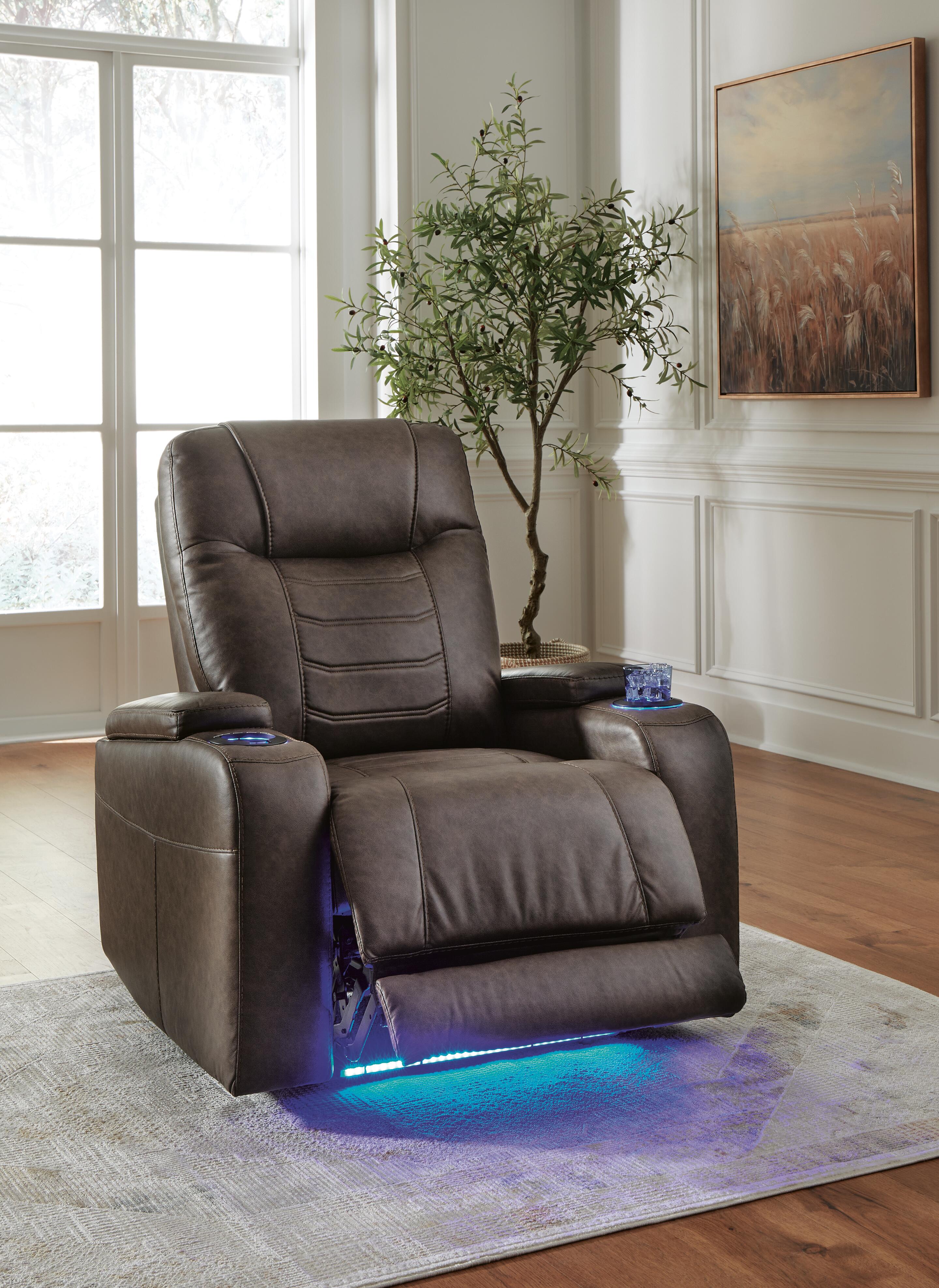 Schooner Rocks Power Recliner - Luxury Home Furniture (MI)