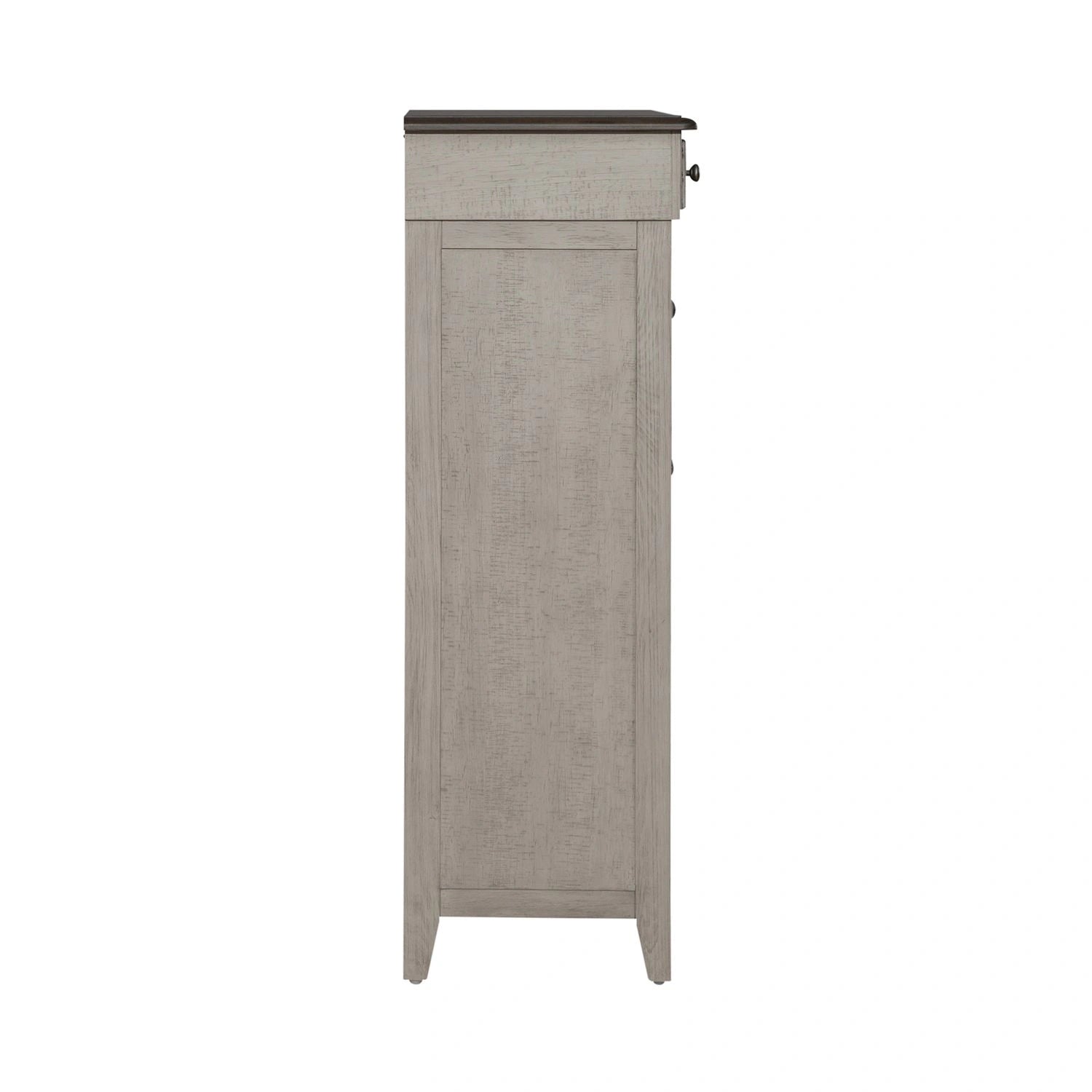 Ivy Hollow 5 Drawer Chest in Weathered Linen image