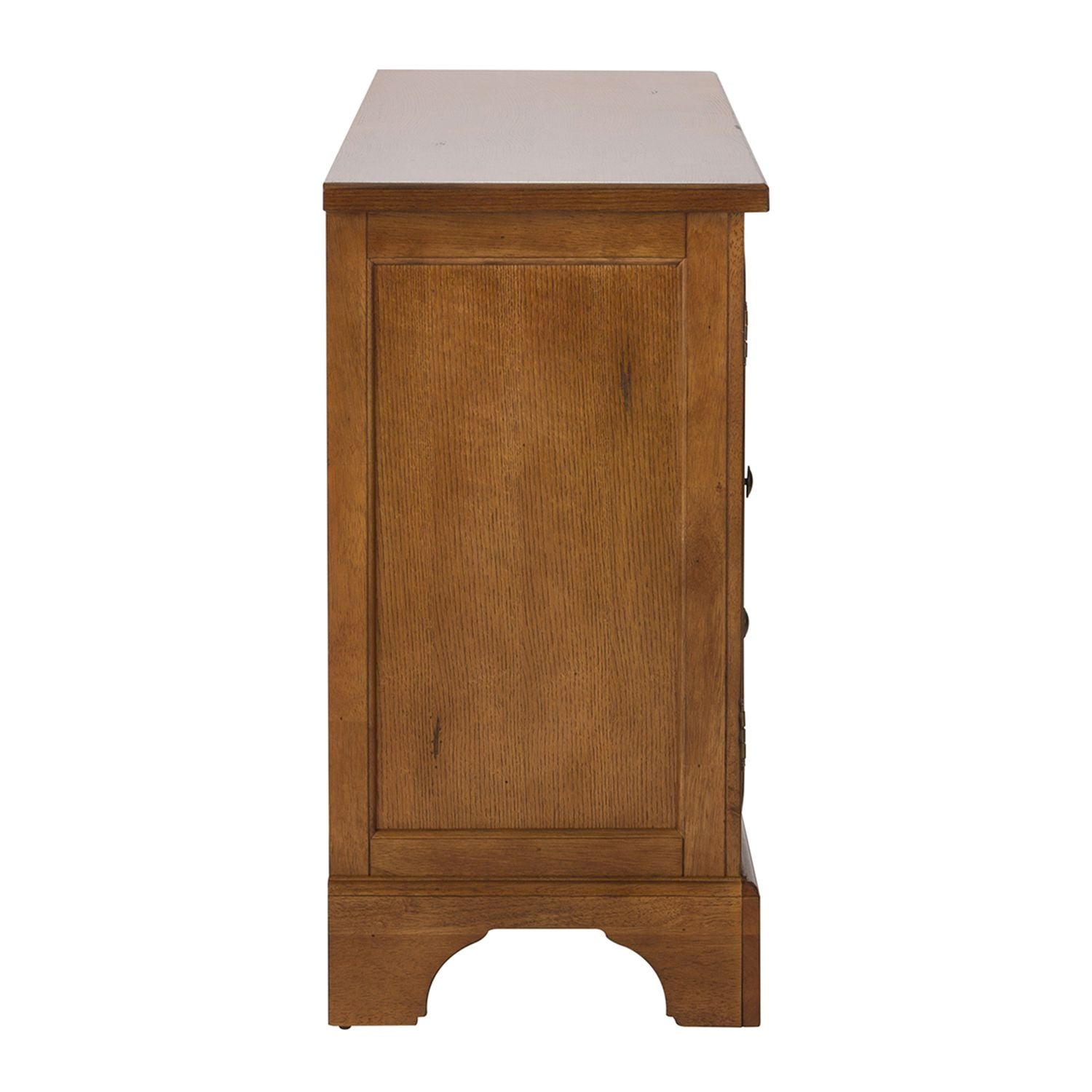 Treasures Buffet in Rustic Oak Finish