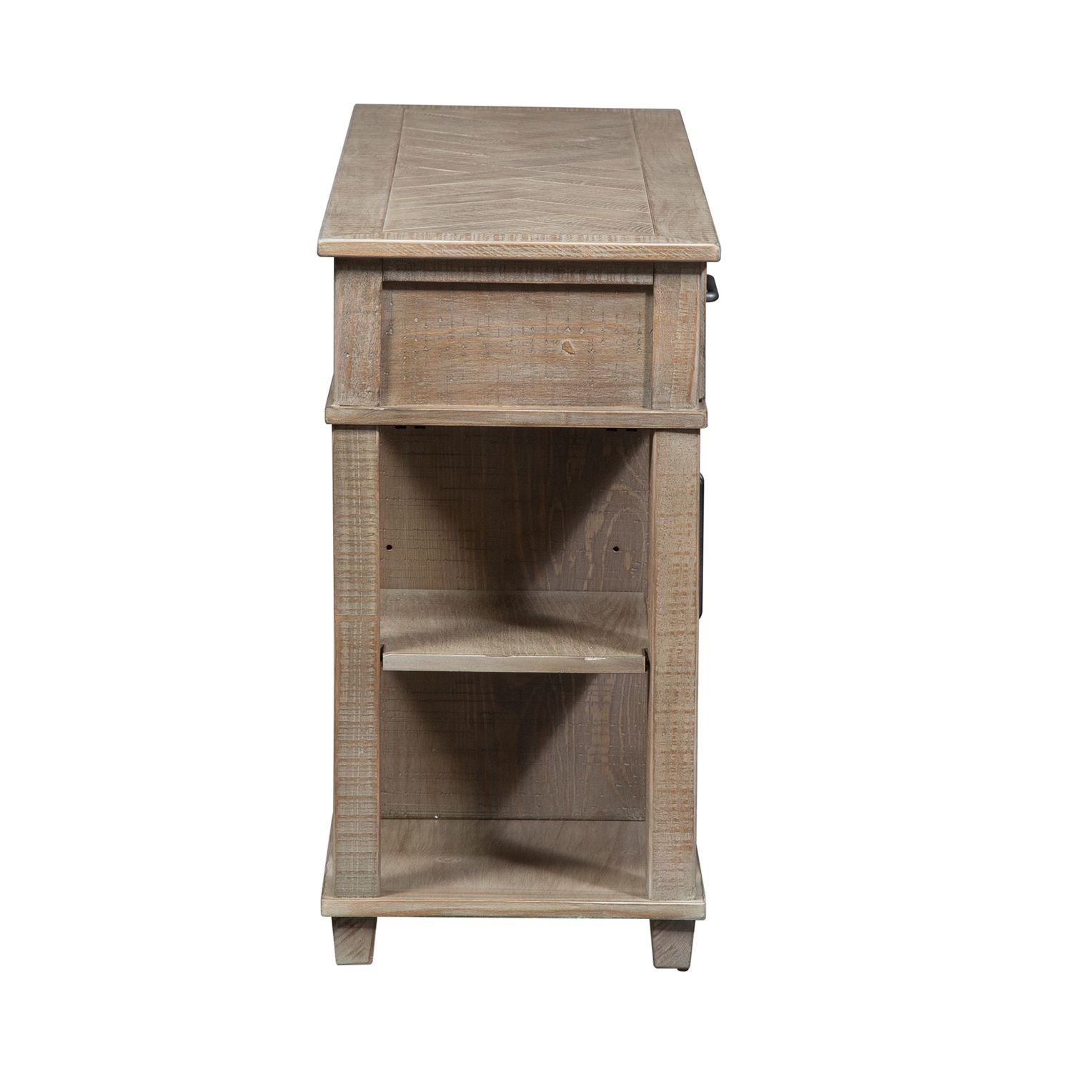 Parkland Falls Sofa Table in Weathered Taupe - Luxury Home Furniture (MI)