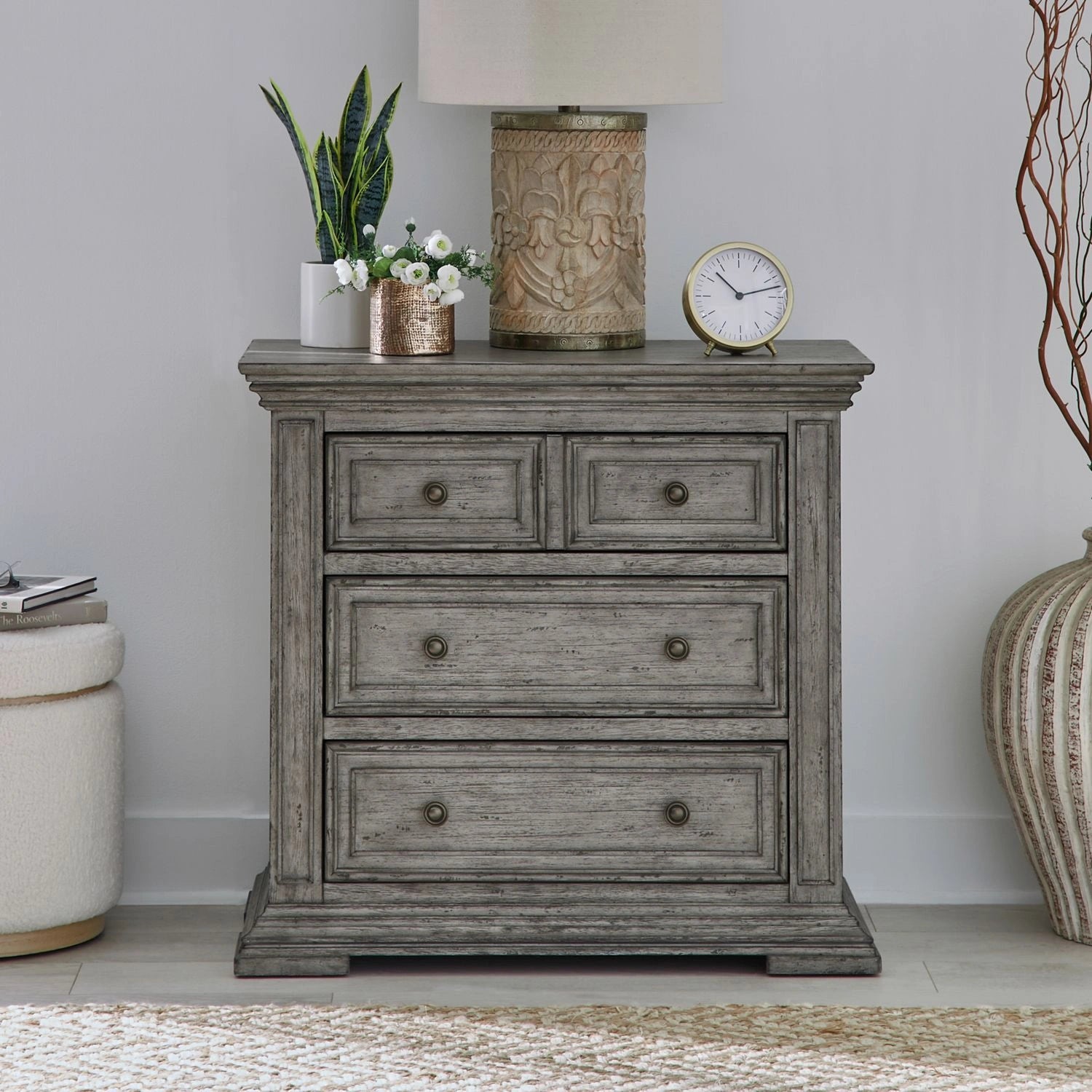 Big Valley Bedside Chest w/ Charging Station image