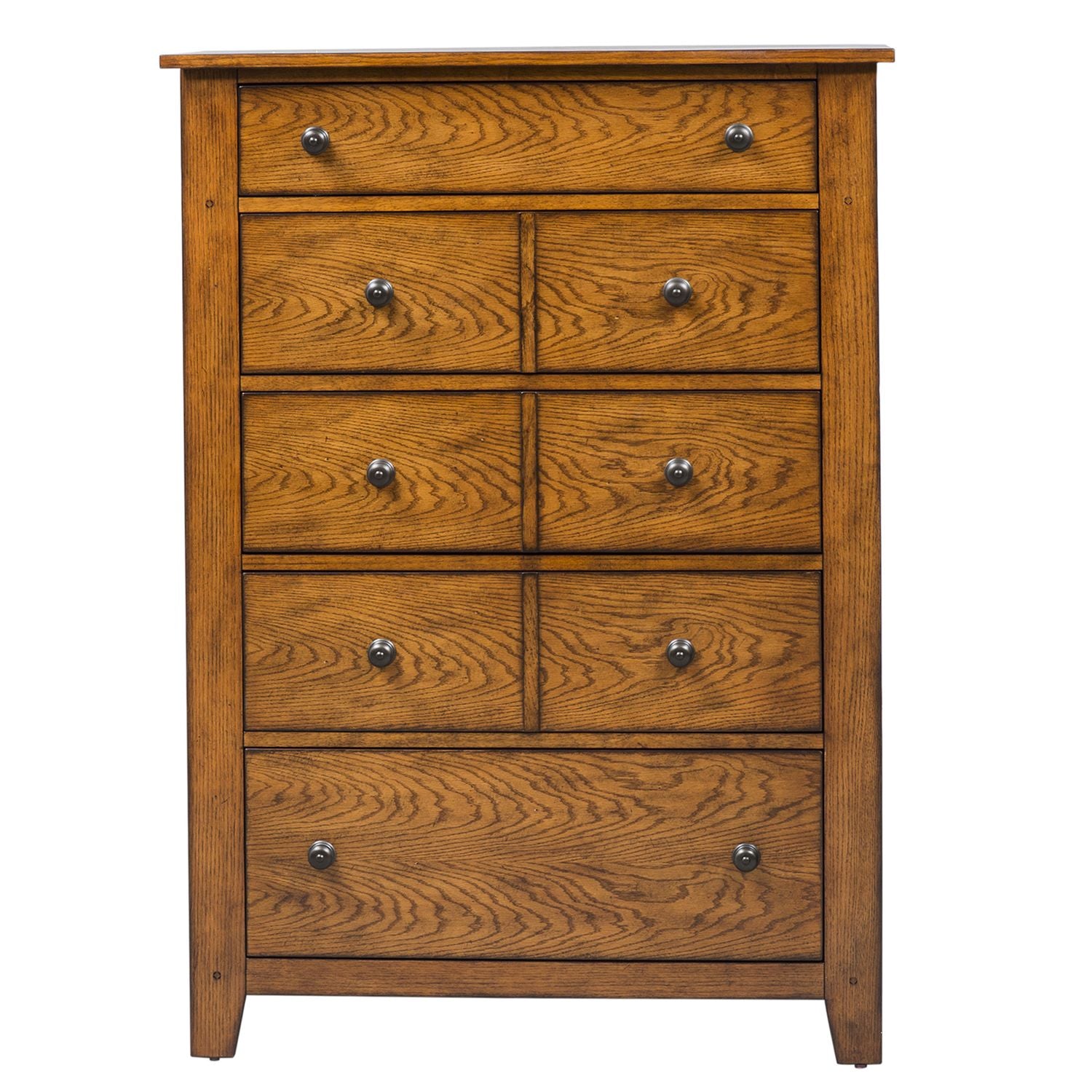 Grandpas Cabin King Sleigh Bed, Dresser & Mirror, Chest, Night Stand