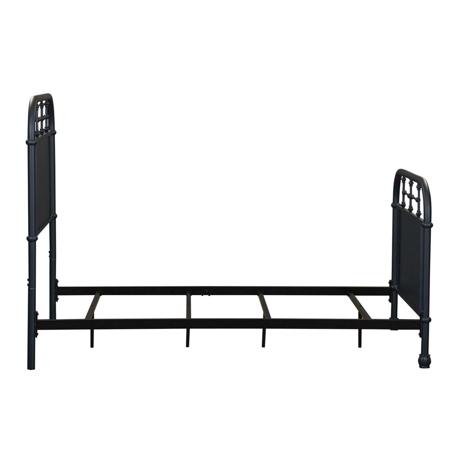 Vintage Series Twin Metal Bed in Navy - Luxury Home Furniture (MI)