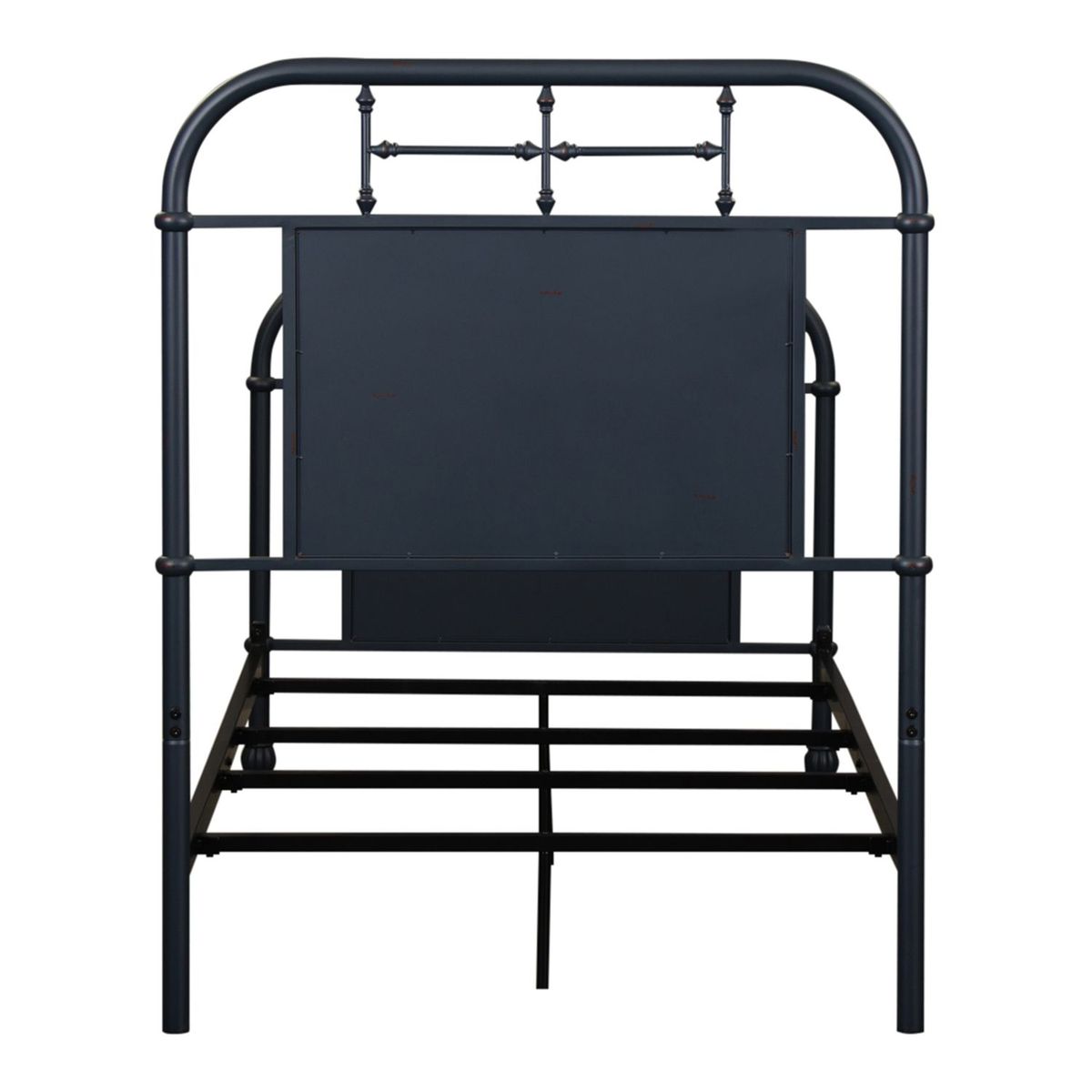 Liberty Furniture Vintage Series Full Metal Bed in Navy - Luxury Home Furniture (MI)