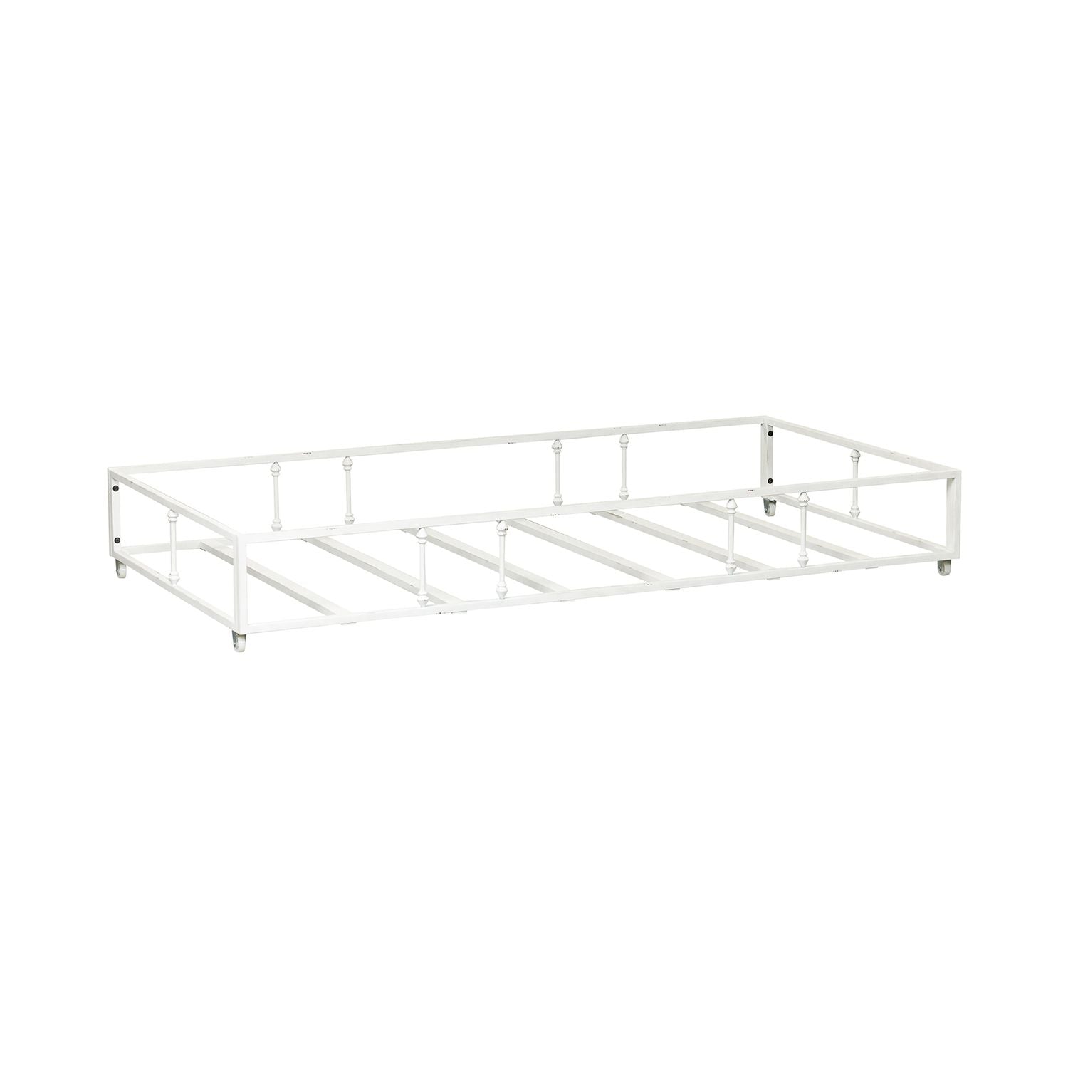 Vintage Series Twin Metal Trundle in Antique White - Luxury Home Furniture (MI)