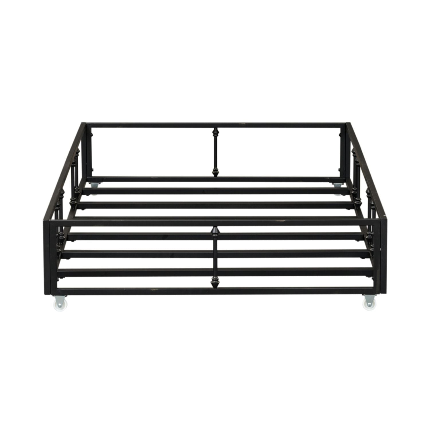 Vintage Series Twin Metal Trundle in Black - Luxury Home Furniture (MI)
